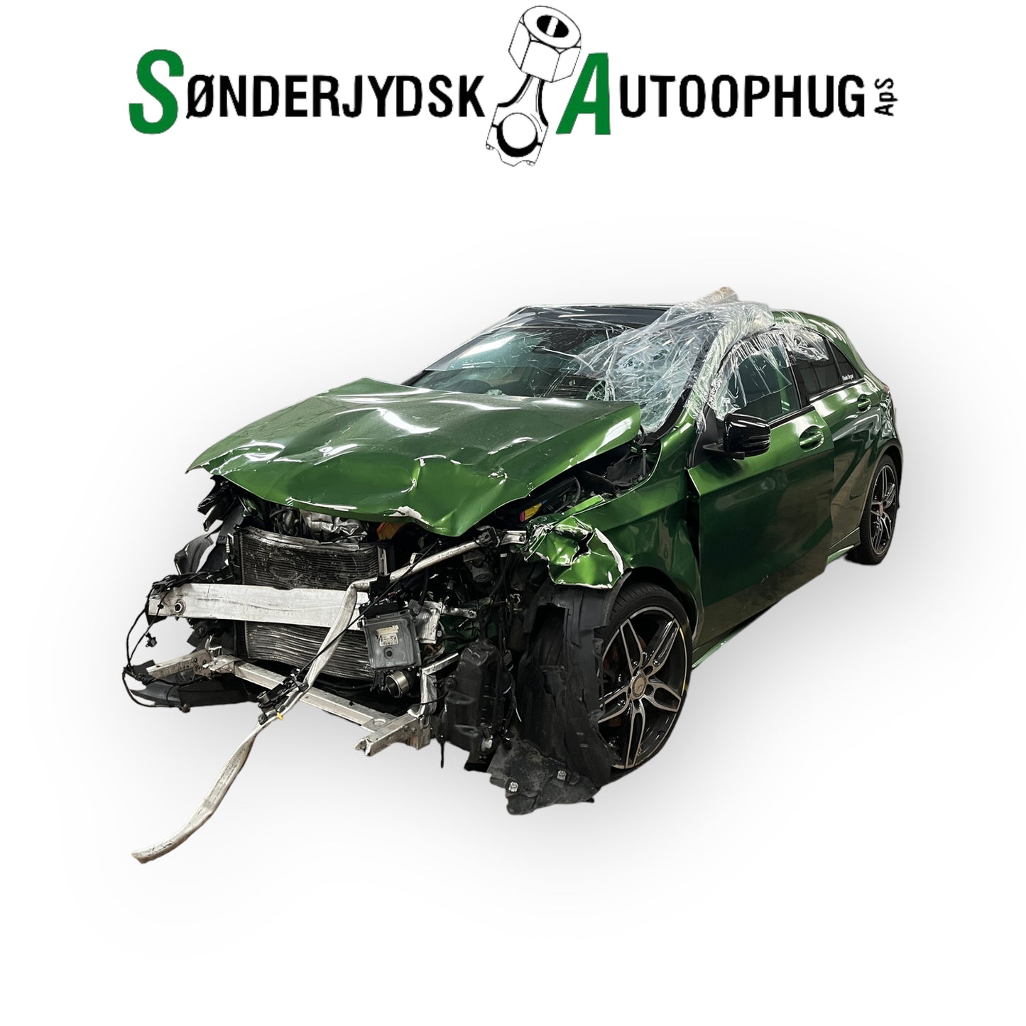 Mercedes-Benz A-W176 Pluk-Selv-Bil Med OEM Nr. Ophugger Fra Mercedes-Benz Ophugger