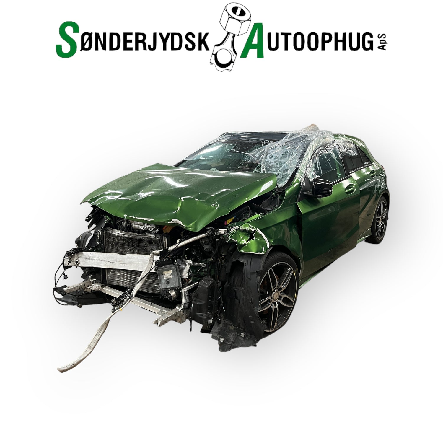 Mercedes-Benz Mercedes A W176 Pluk-Selv-Bil Med OEM Nr. Ophugger Fra Mercedes-Benz Ophugger