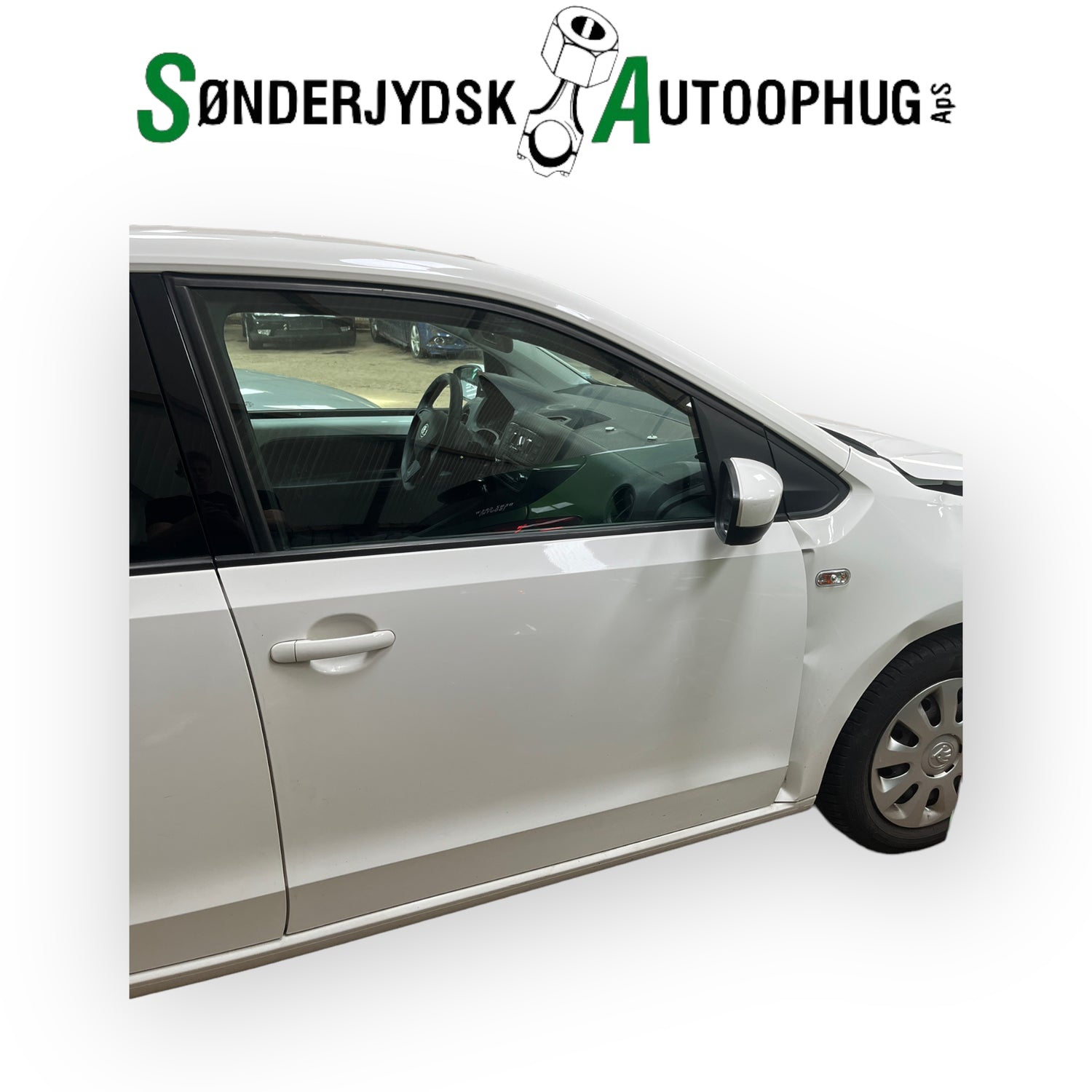 Skoda Citigo Pluk-Selv-Bil Med OEM Nr. TMBZZZAAZED628532 Fra Skoda Ophugger
