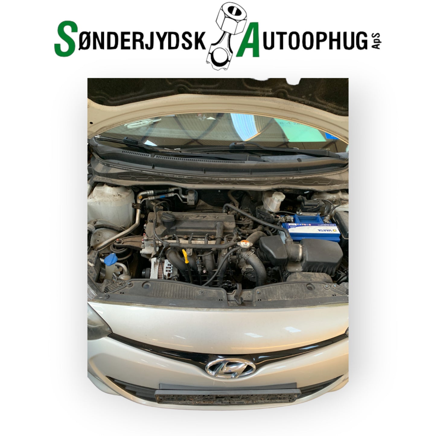 Hyundai I20 NL Pluk-Selv-Bil Med OEM Nr. Ophugger Fra Hyundai Ophugger