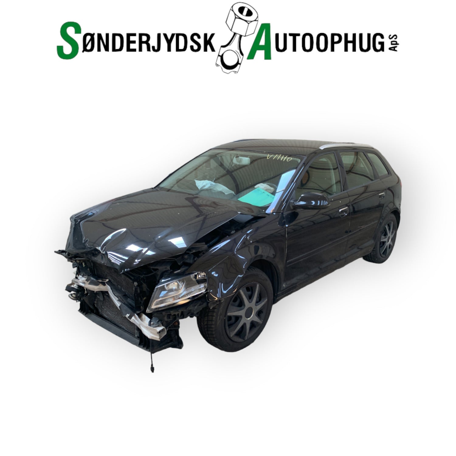 Audi A3 Pluk-Selv-Bil Med OEM Nr. WAUZZZ8P4CA048745 Fra Audi Ophugger