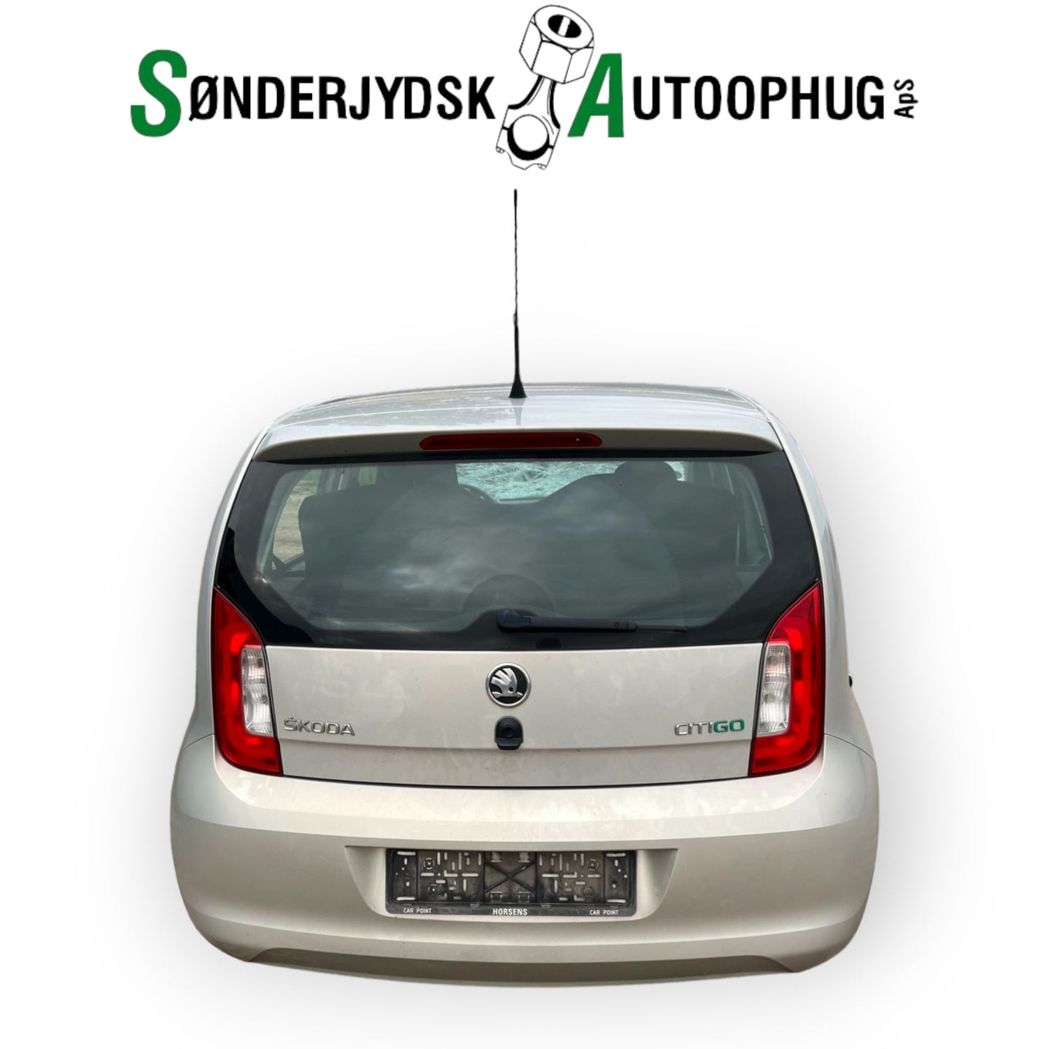 Skoda Citigo Pluk-Selv-Bil Med OEM Nr. TMBZZZAAZDD621957 Fra Skoda Ophugger