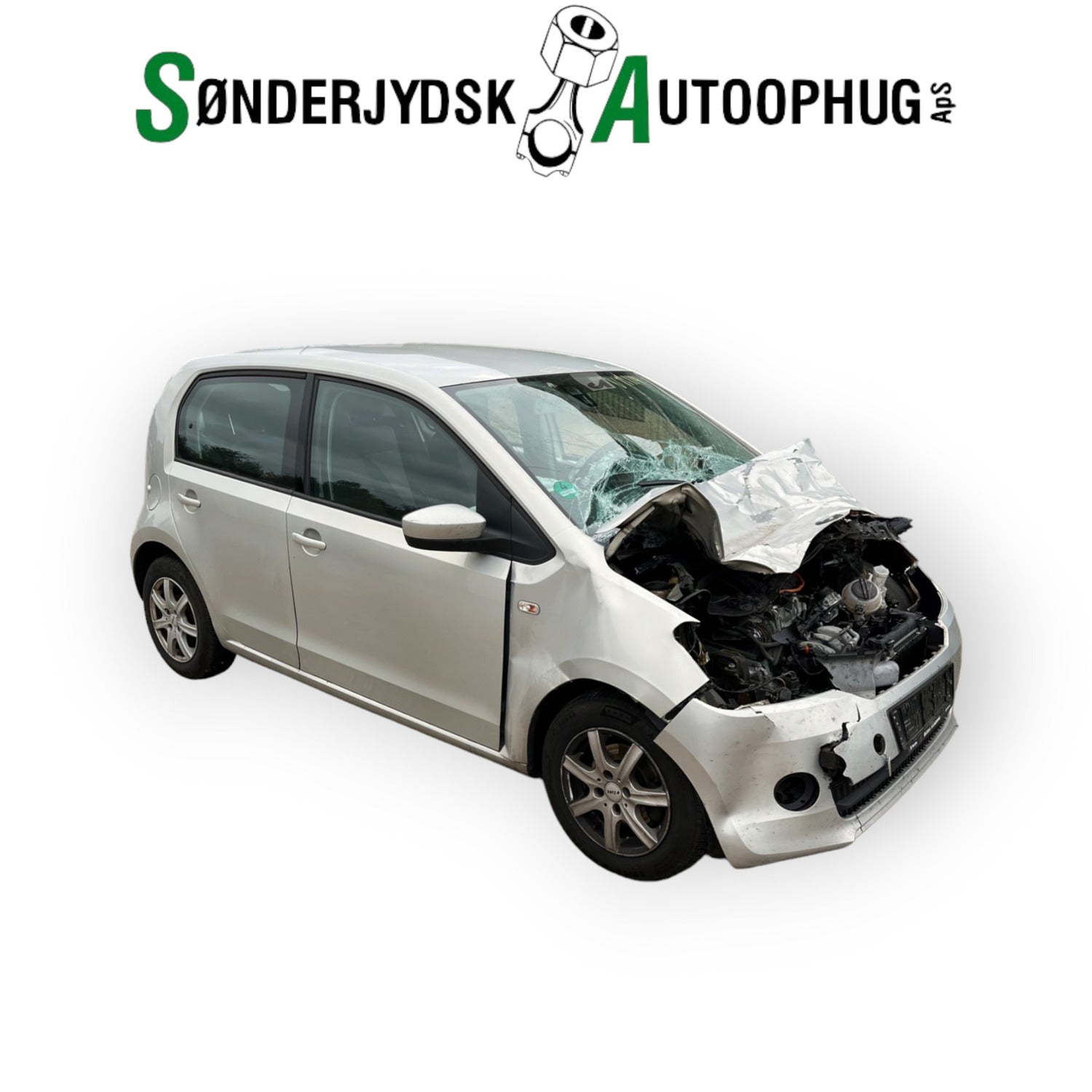 Skoda Citigo Pluk-Selv-Bil Med OEM Nr. TMBZZZAAZDD621957 Fra Skoda Ophugger