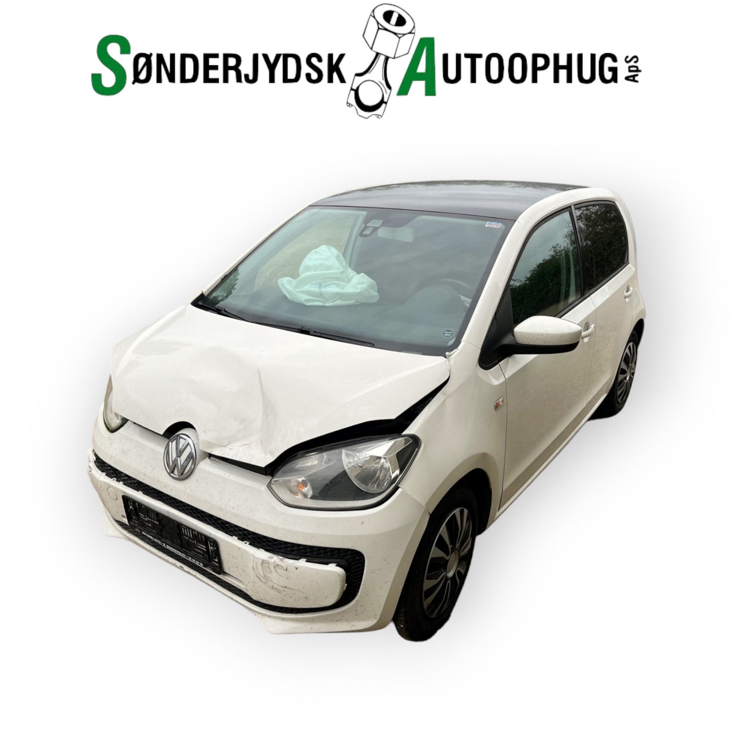 VW UP Pluk-Selv-Bil Med OEM Nr. Ophugger Fra VW Ophugger