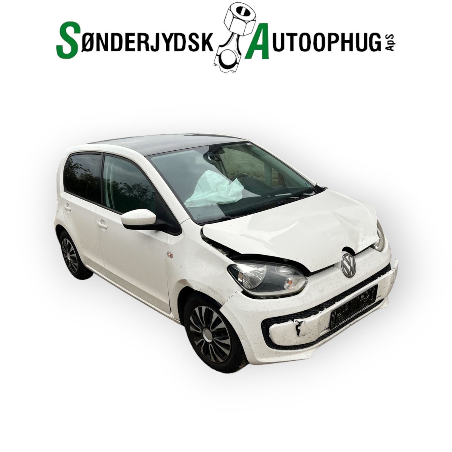 VW UP Pluk-Selv-Bil Med OEM Nr. Ophugger Fra VW Ophugger