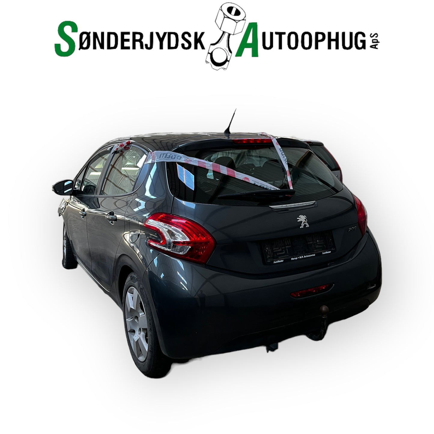 Peugeot 208 Pluk-Selv-Bil Med OEM Nr. Ophugger Fra Peugeot Ophugger
