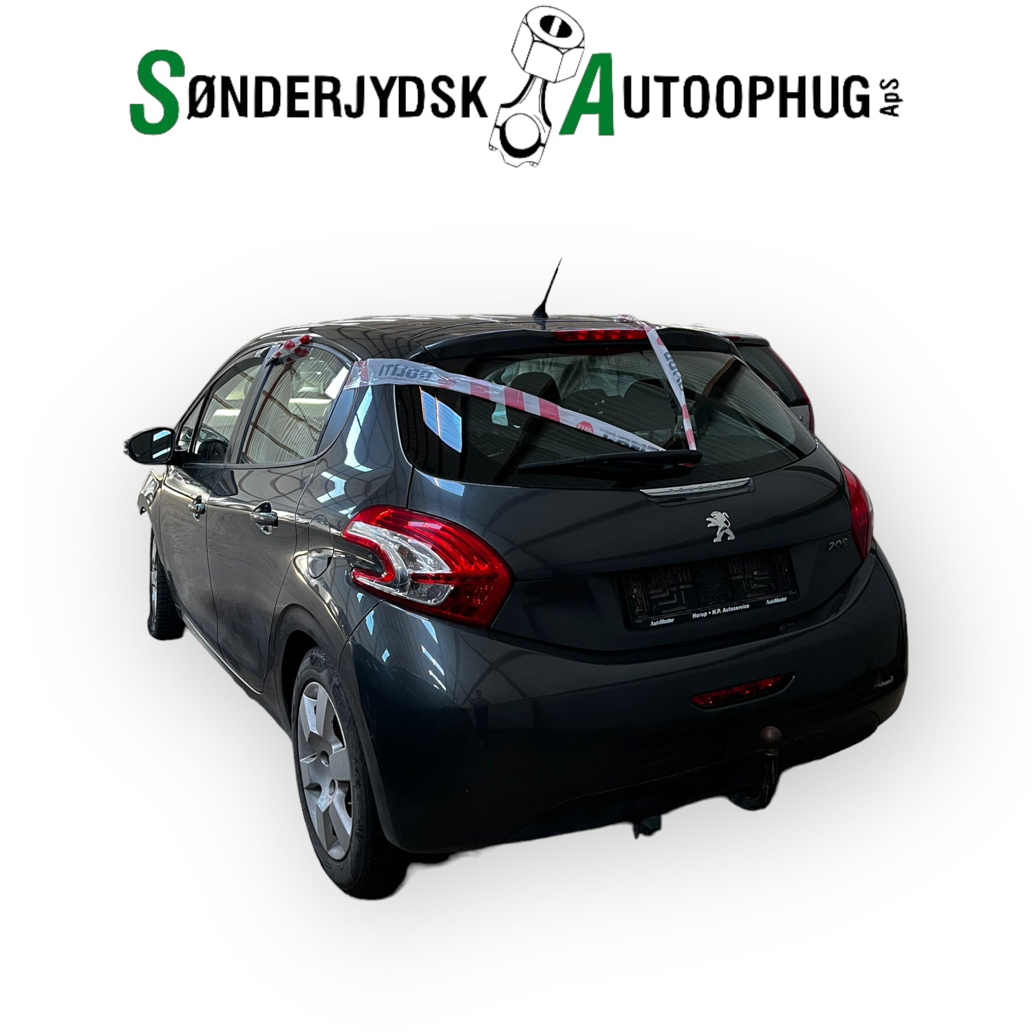Peugeot 208 Pluk-Selv-Bil Med OEM Nr. Ophugger Fra Peugeot Ophugger