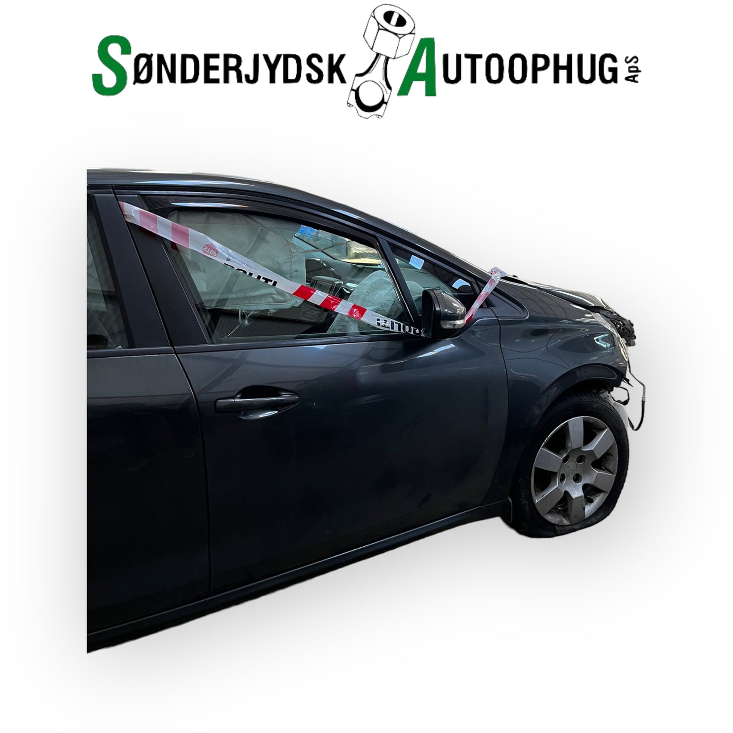 Peugeot 208 Pluk-Selv-Bil Med OEM Nr. Ophugger Fra Peugeot Ophugger