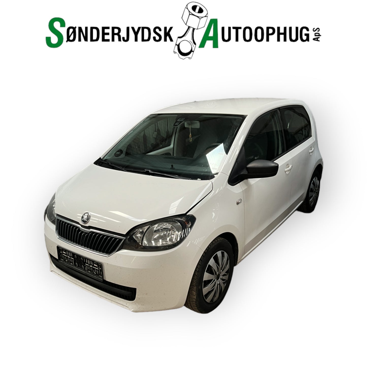 Skoda Citigo Pluk-Selv-Bil Med OEM Nr. TMBZZZAAZDD607593 Fra Skoda Ophugger
