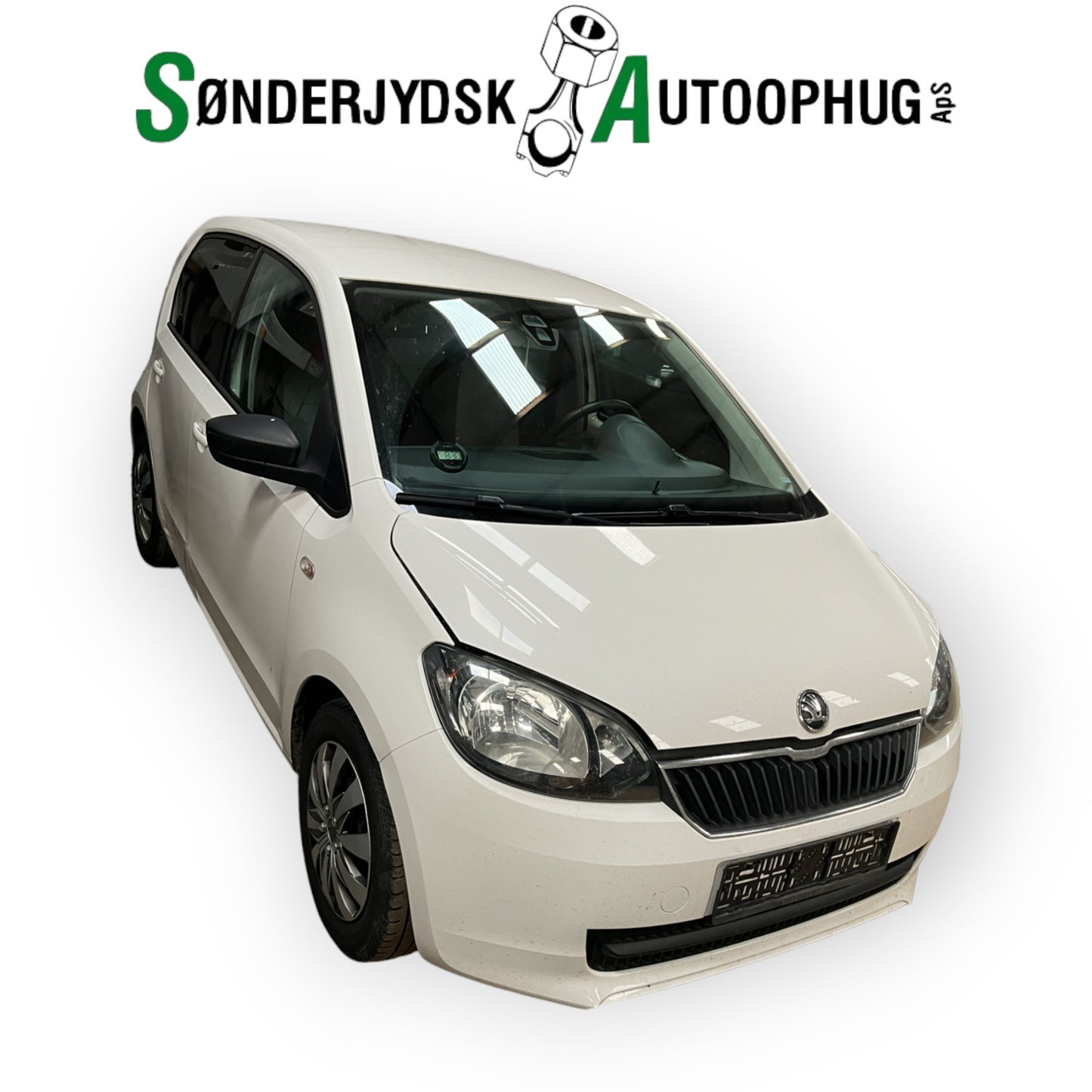 Skoda Citigo Pluk-Selv-Bil Med OEM Nr. TMBZZZAAZDD607593 Fra Skoda Ophugger