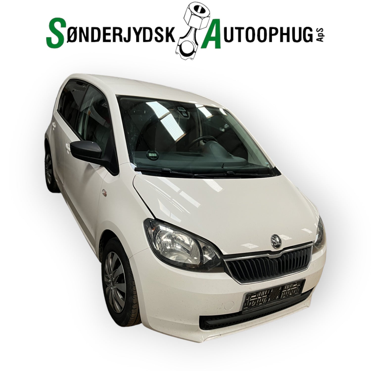 Skoda Citigo Pluk-Selv-Bil Med OEM Nr. TMBZZZAAZDD607593 Fra Skoda Ophugger