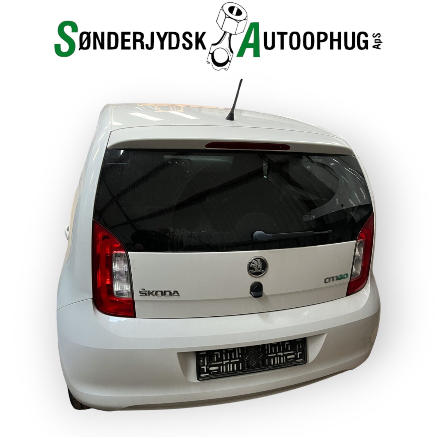 Skoda Citigo Pluk-Selv-Bil Med OEM Nr. TMBZZZAAZDD607593 Fra Skoda Ophugger