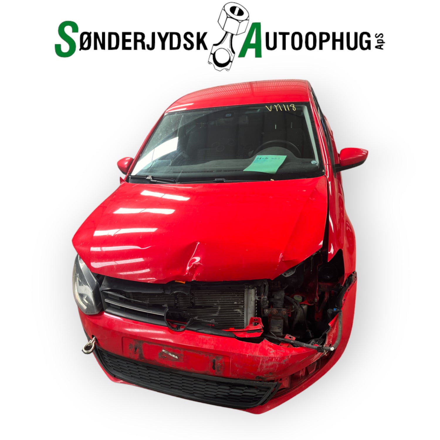 VW Polo 6R Pluk-Selv-Bil Med OEM Nr. Ophugger Fra VW Ophugger