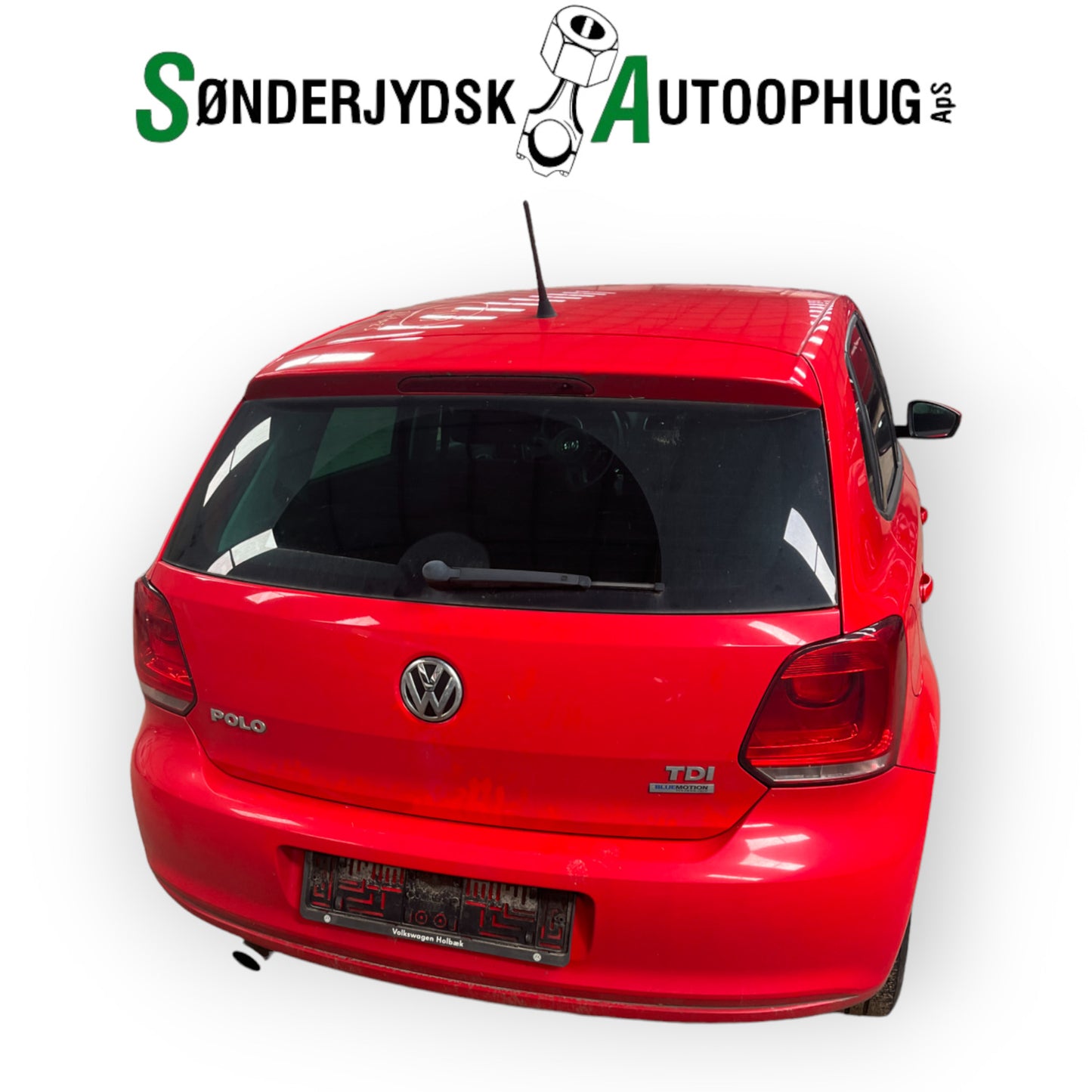 VW Polo 6R Pluk-Selv-Bil Med OEM Nr. Ophugger Fra VW Ophugger