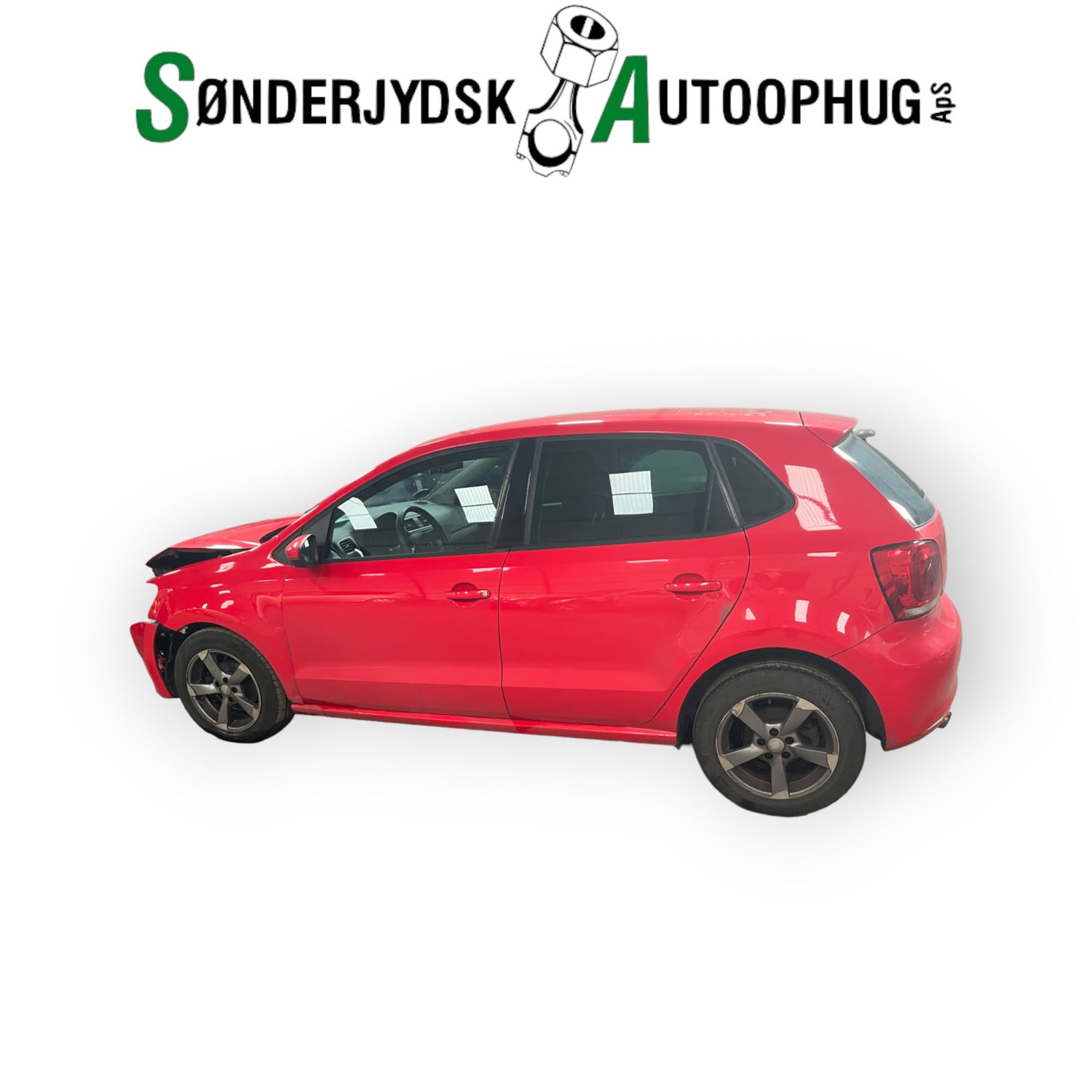 VW Polo 6R Pluk-Selv-Bil Med OEM Nr. Ophugger Fra VW Ophugger