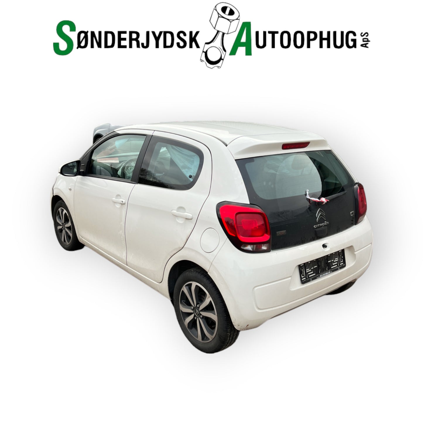 Citroen C1 Pluk-Selv-Bil Med OEM Nr. Ophugger Fra Citroen Ophugger
