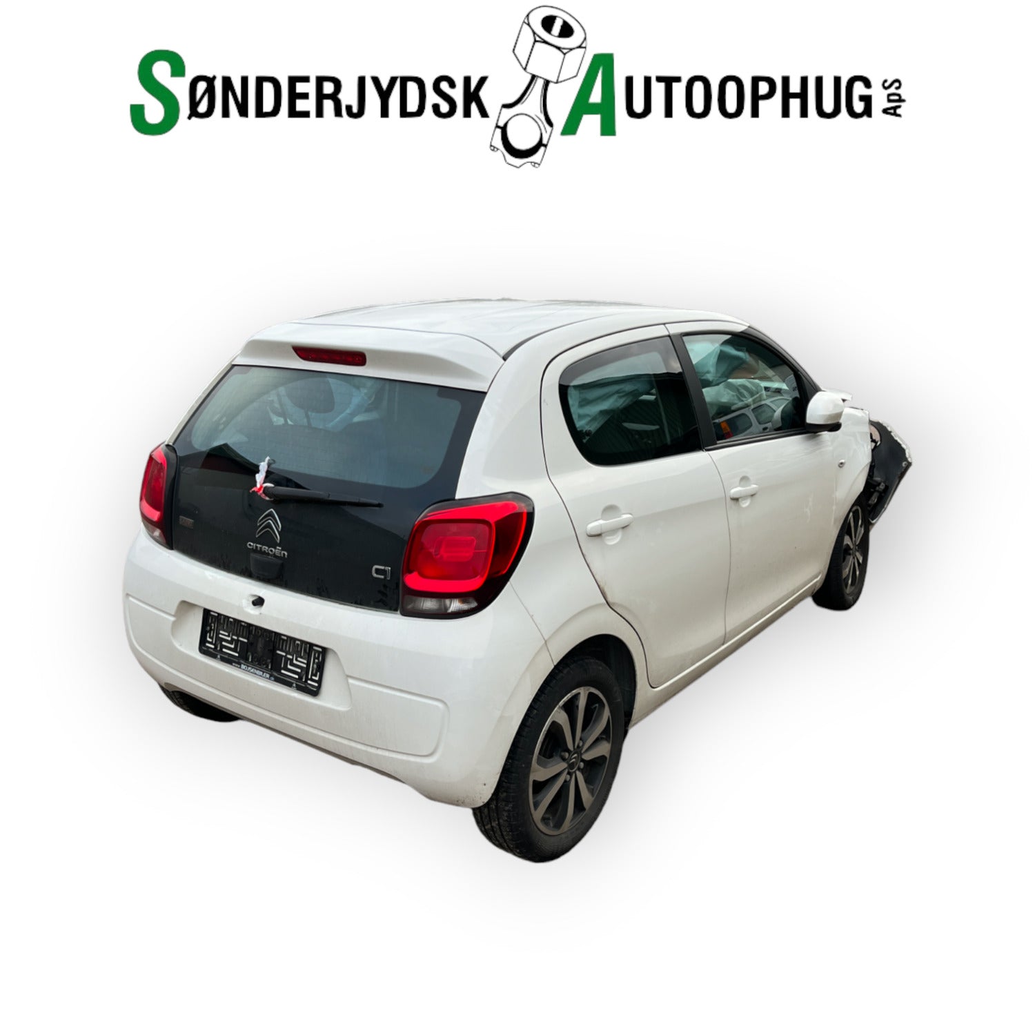 Citroen C1 Pluk-Selv-Bil Med OEM Nr. Ophugger Fra Citroen Ophugger