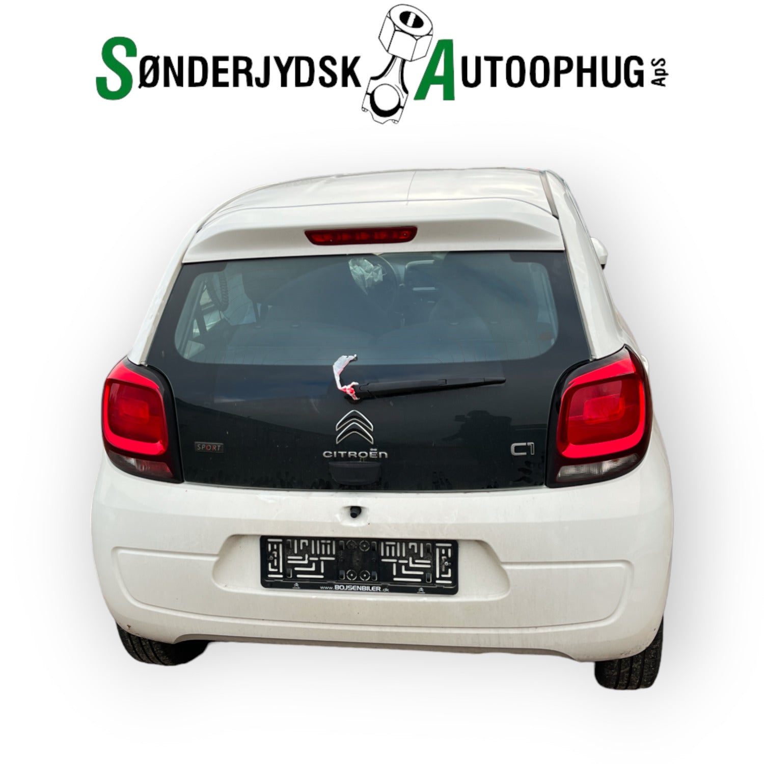Citroen C1 Pluk-Selv-Bil Med OEM Nr. Ophugger Fra Citroen Ophugger