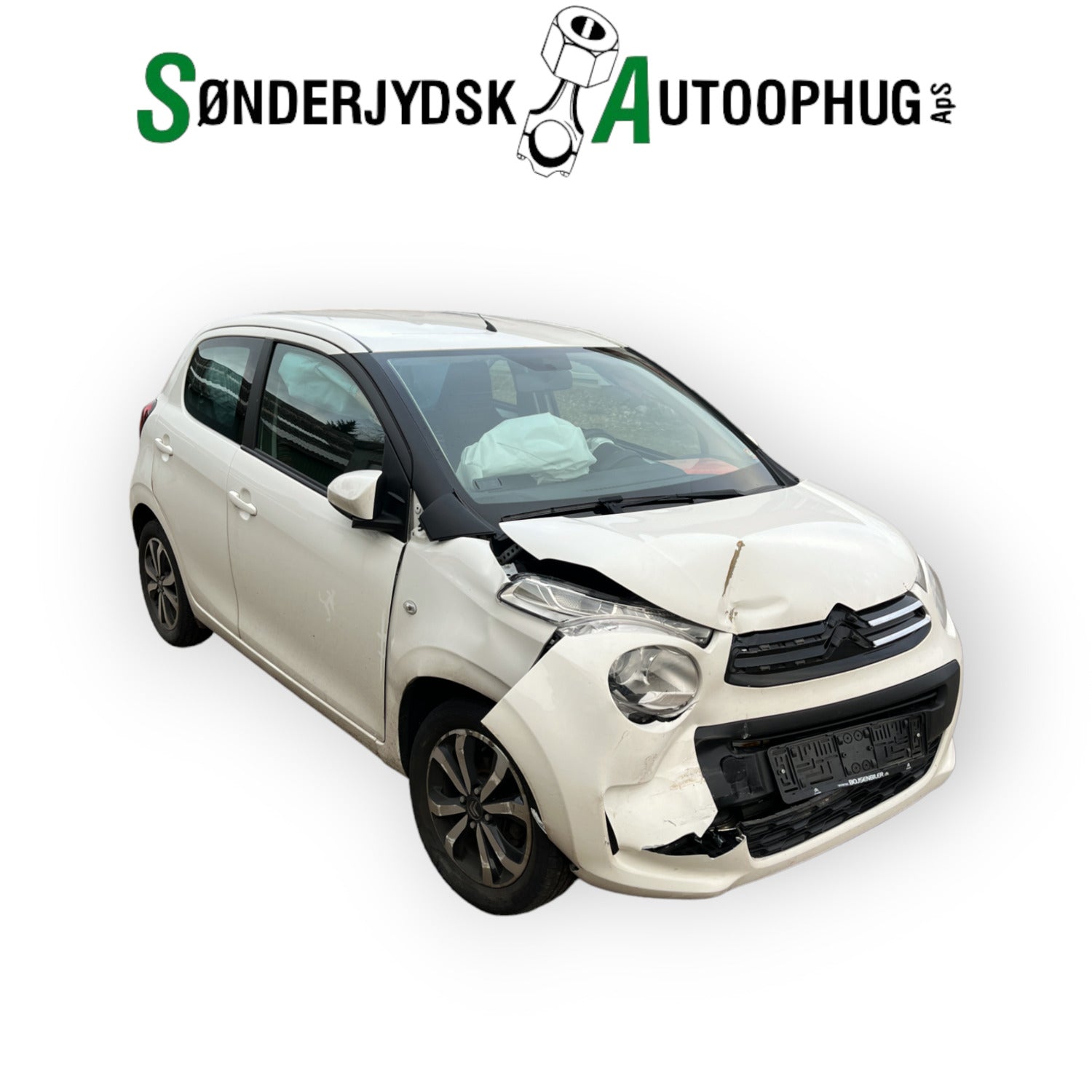Citroen C1 Pluk-Selv-Bil Med OEM Nr. Ophugger Fra Citroen Ophugger