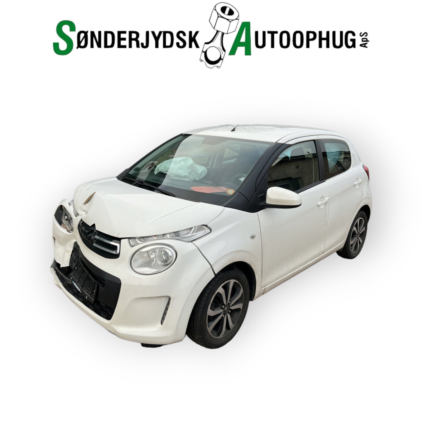 Citroen C1 Pluk-Selv-Bil Med OEM Nr. Ophugger Fra Citroen Ophugger
