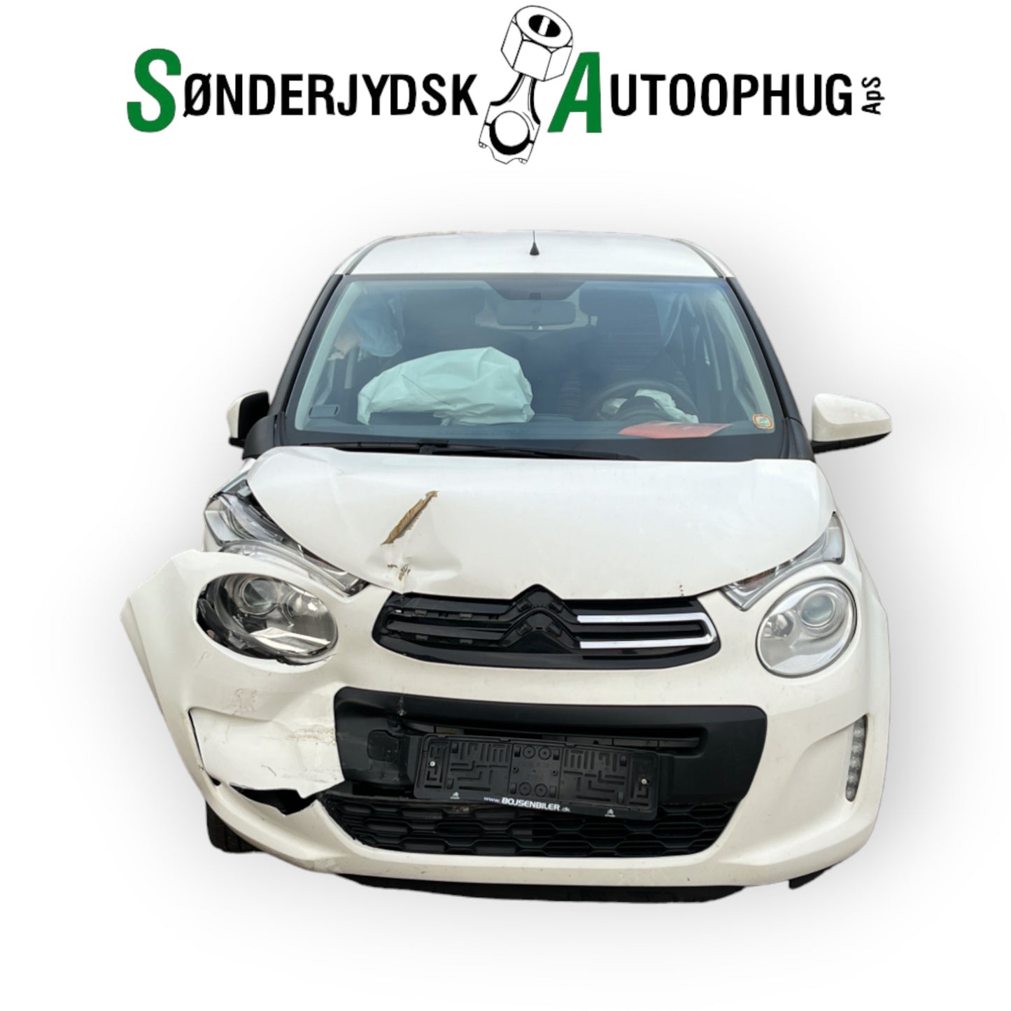 Citroen C1 Pluk-Selv-Bil Med OEM Nr. Ophugger Fra Citroen Ophugger