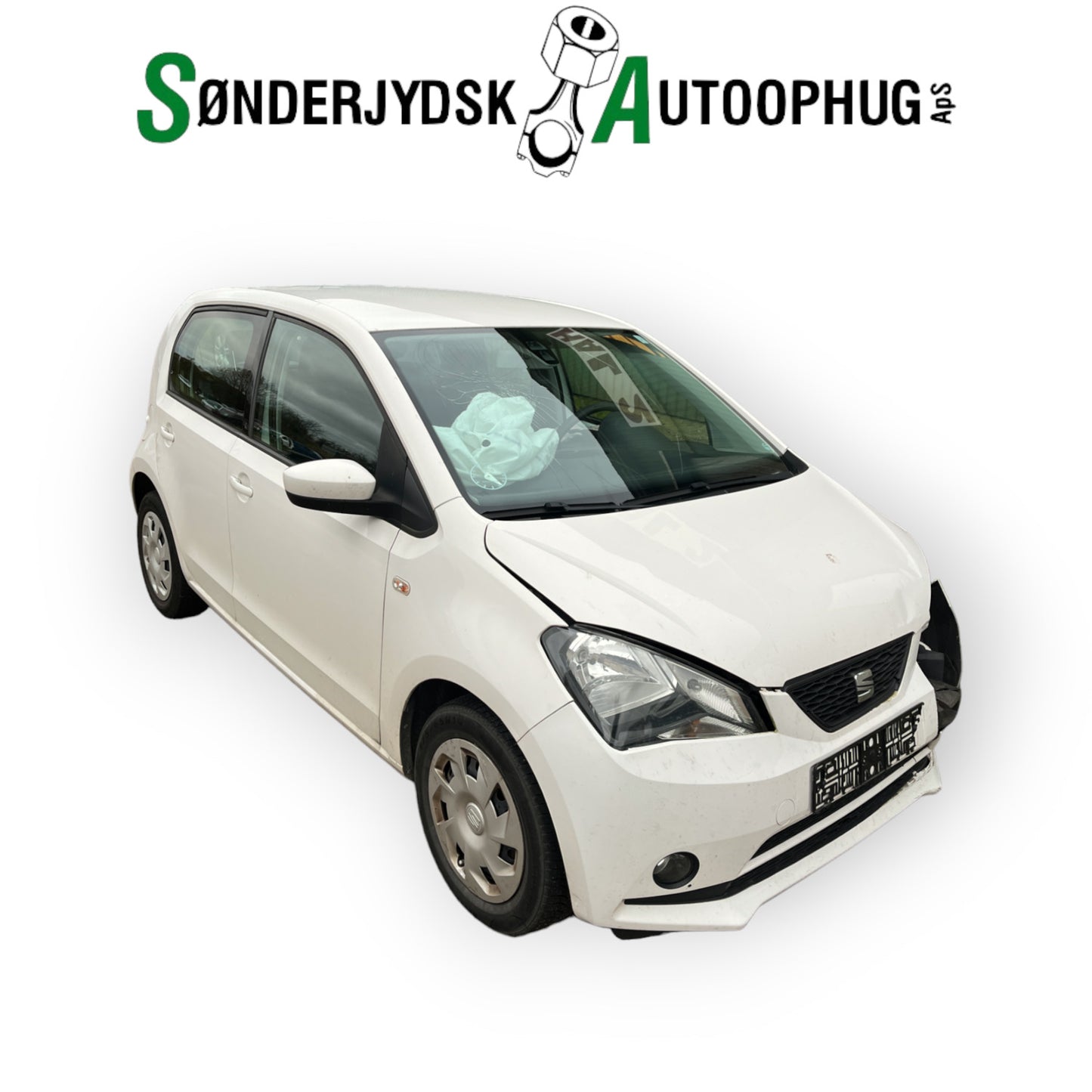 Seat Mii Pluk-Selv-Bil Med OEM Nr. Ophugger Fra Seat Ophugger