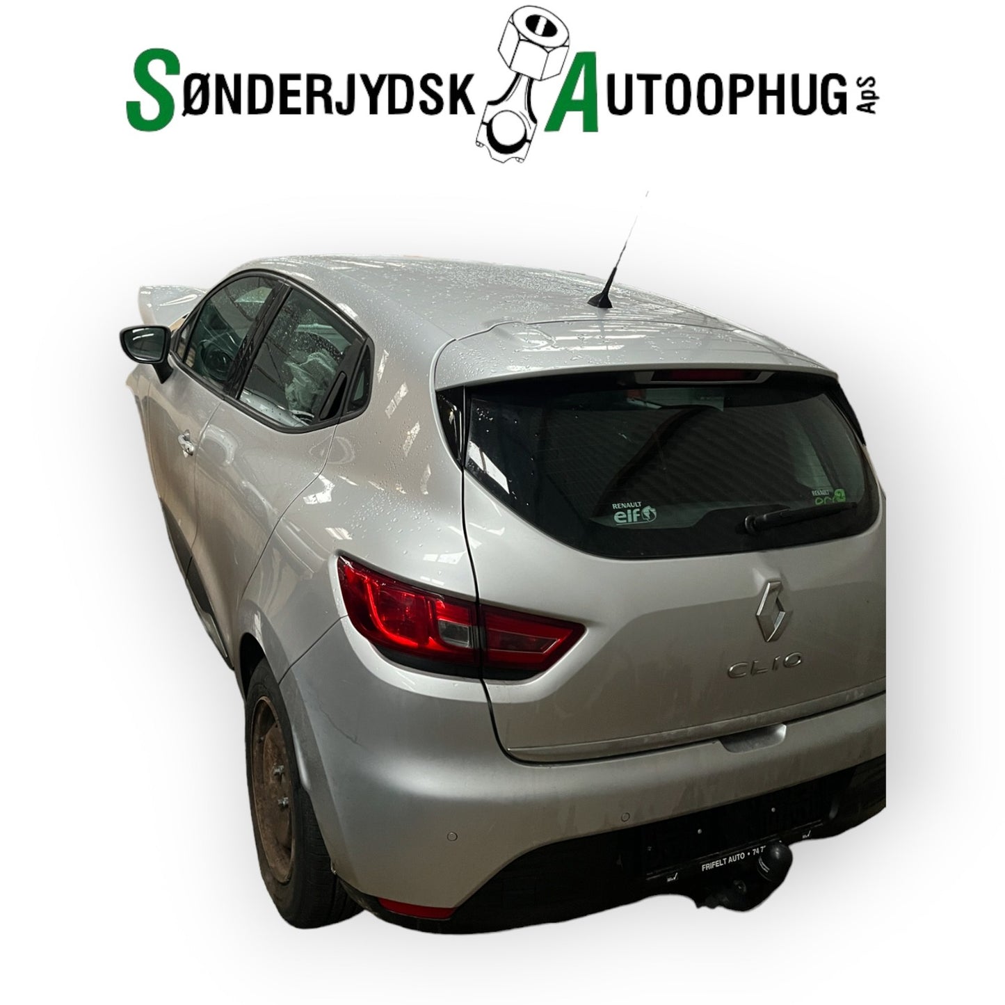 Renault Clio 4 Pluk-Selv-Bil Med OEM Nr. Ophugger Fra Renault Ophugger