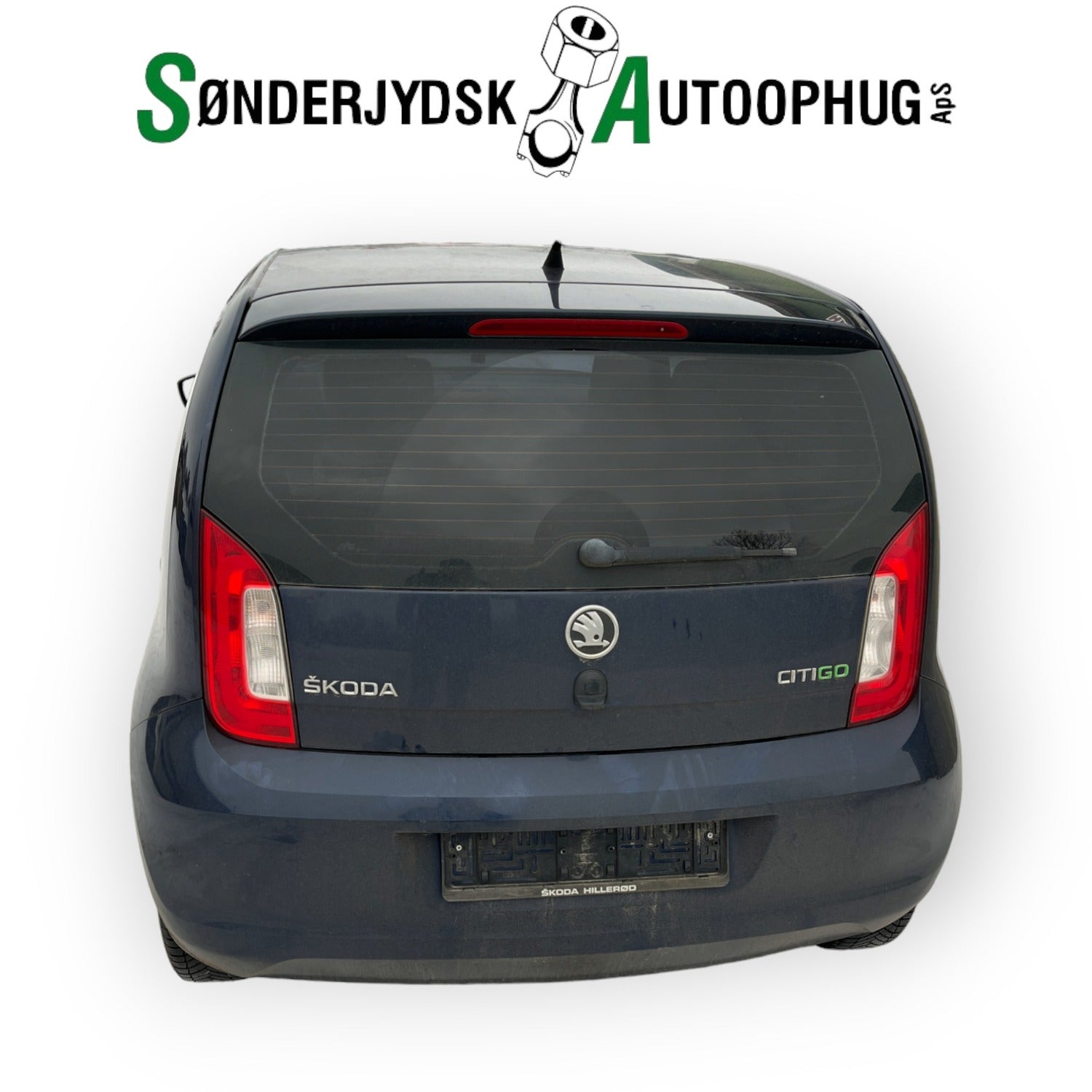 Skoda Citigo Pluk-Selv-Bil Med OEM Nr. TMBZZZAAZED634329 Fra Skoda Ophugger