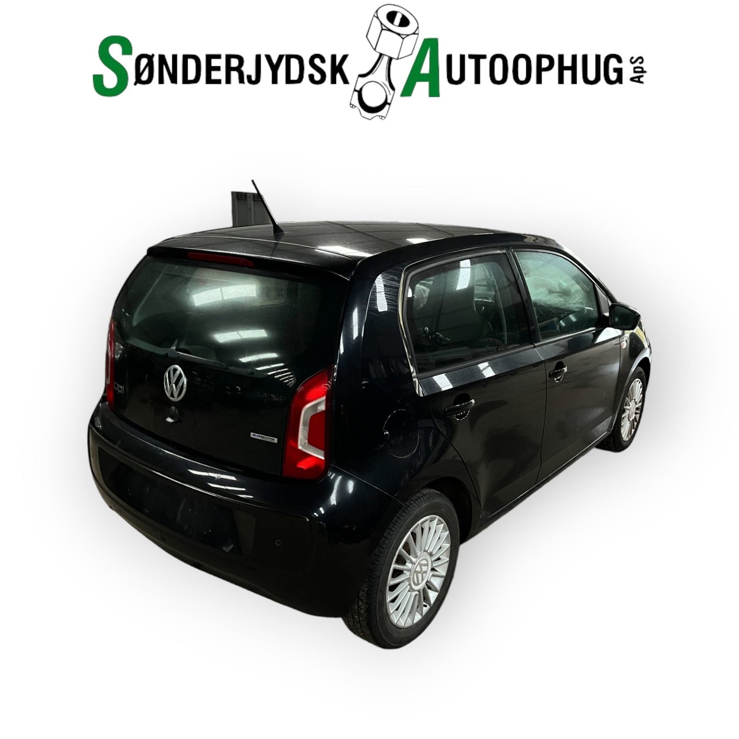 VW UP Pluk-Selv-Bil Med OEM Nr. Ophugger Fra VW Ophugger