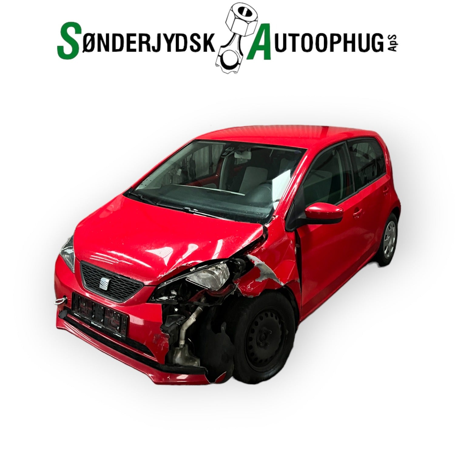 Seat Mii Pluk-Selv-Bil Med OEM Nr. Ophugger Fra Seat Ophugger