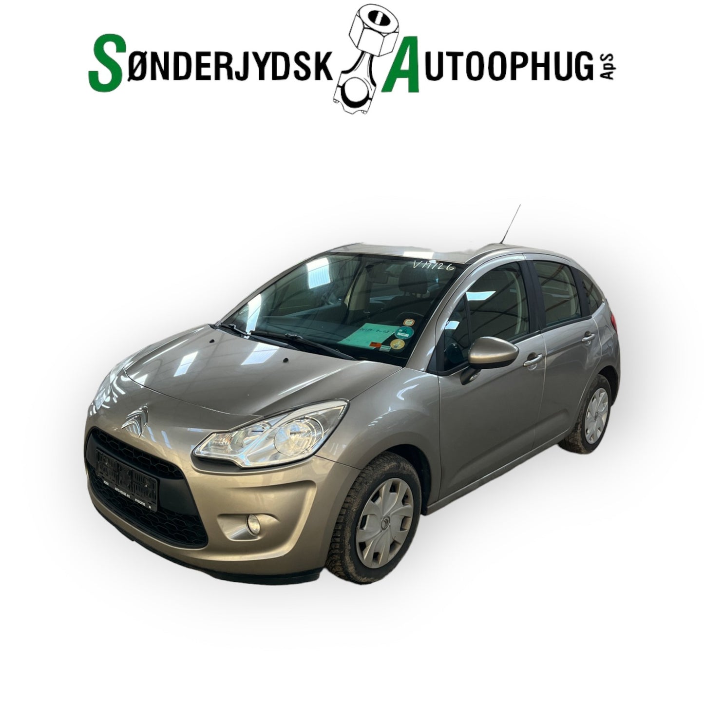 Citroen C3 II Pluk-Selv-Bil Med OEM Nr. Ophugger Fra Citroen Ophugger