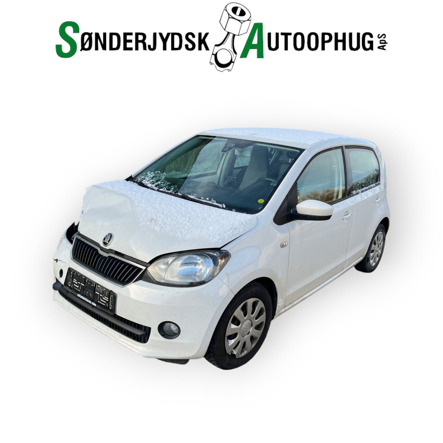 Skoda Citigo Pluk-Selv-Bil Med OEM Nr. TMBZZZAAZFD637131 Fra Skoda Ophugger