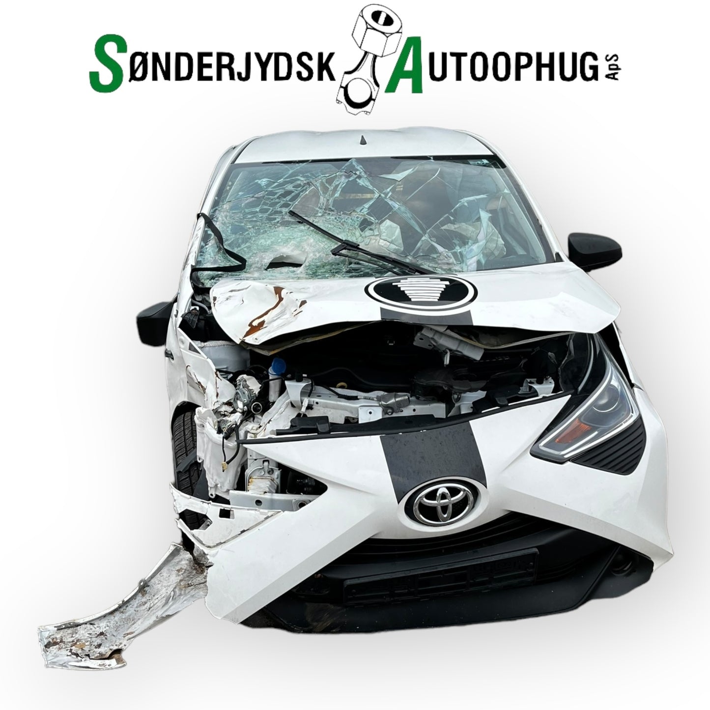 Toyota Aygo Pluk-Selv-Bil Med OEM Nr. Ophugger Fra Toyota Ophugger