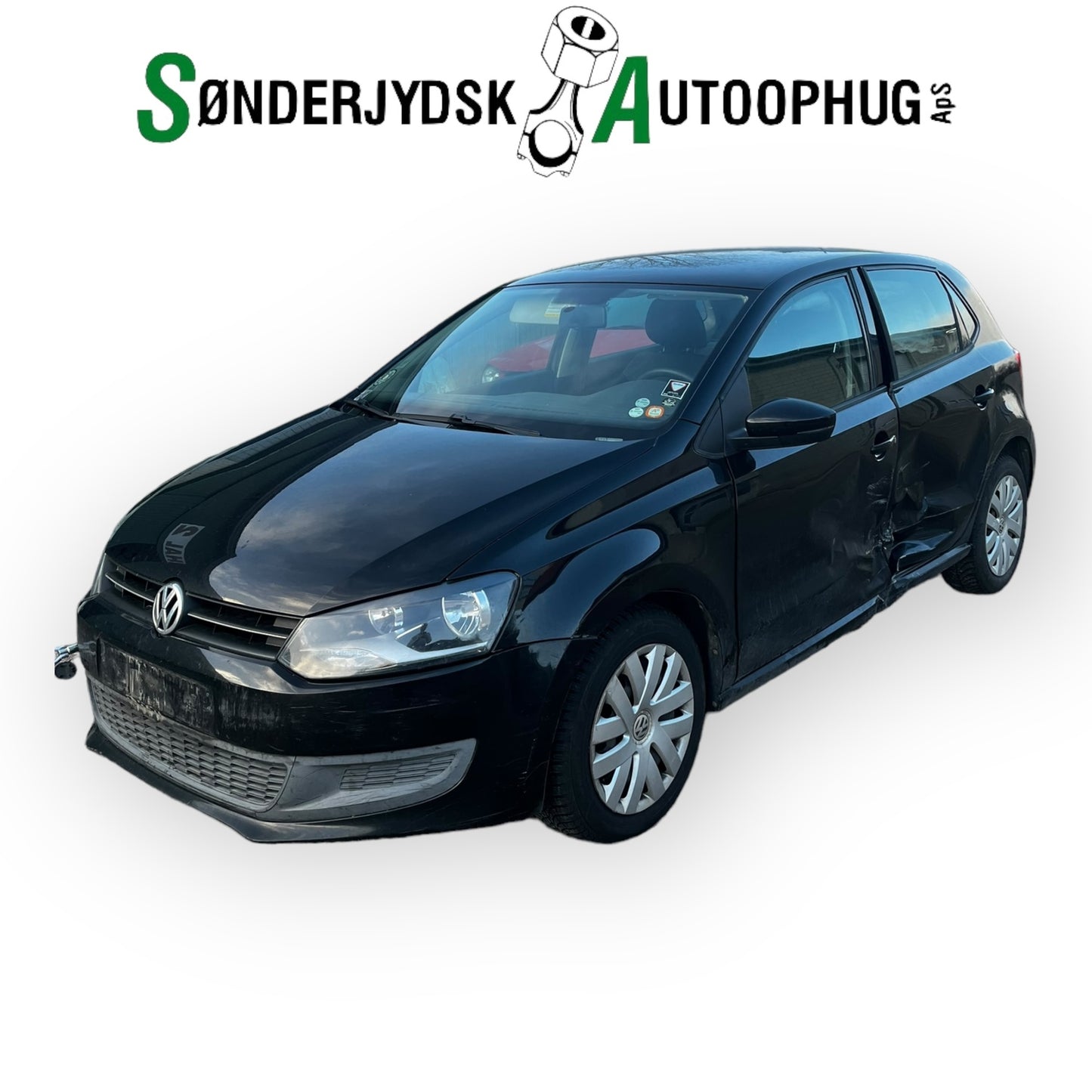 VW Polo 6R Pluk-Selv-Bil Med OEM Nr. Ophugger Fra VW Ophugger