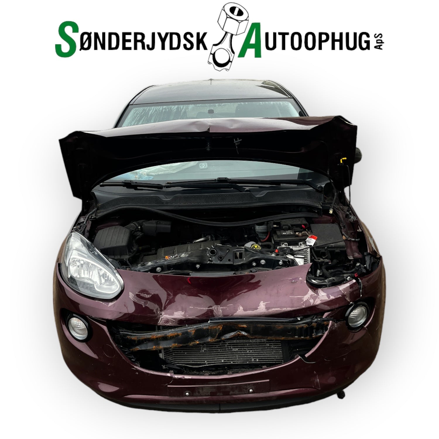 Opel Adam Pluk-Selv-Bil Med OEM Nr. Ophugger Fra Opel Ophugger