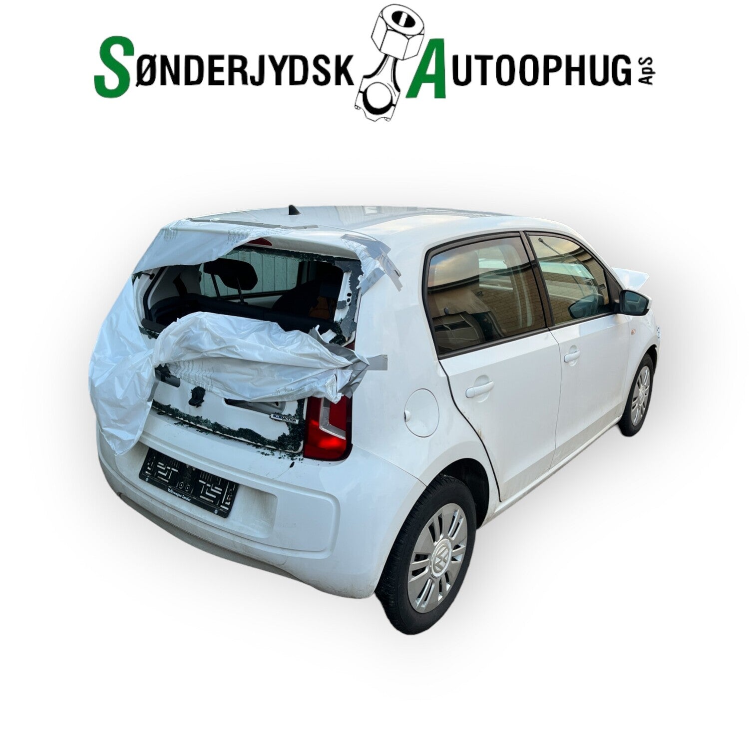 VW UP Pluk-Selv-Bil Med OEM Nr. Ophugger Fra VW Ophugger