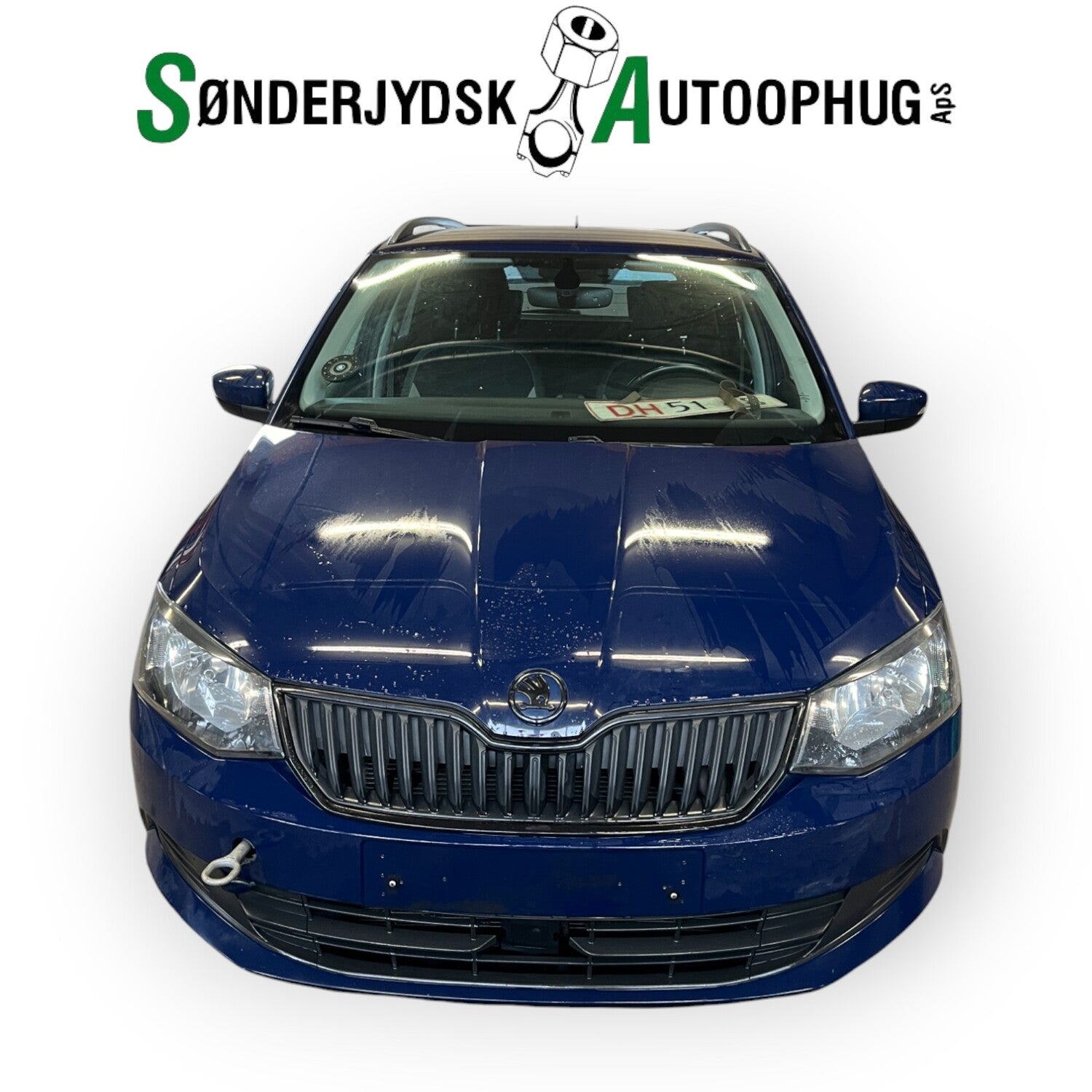 Skoda Fabia Pluk-Selv-Bil Med OEM Nr. Ophugger Fra Skoda Ophugger