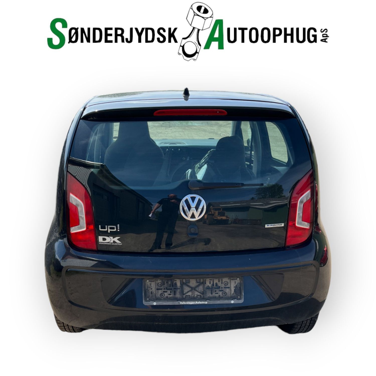 VW Up Pluk-Selv-Bil Med OEM Nr. Ophugger Fra VW Ophugger
