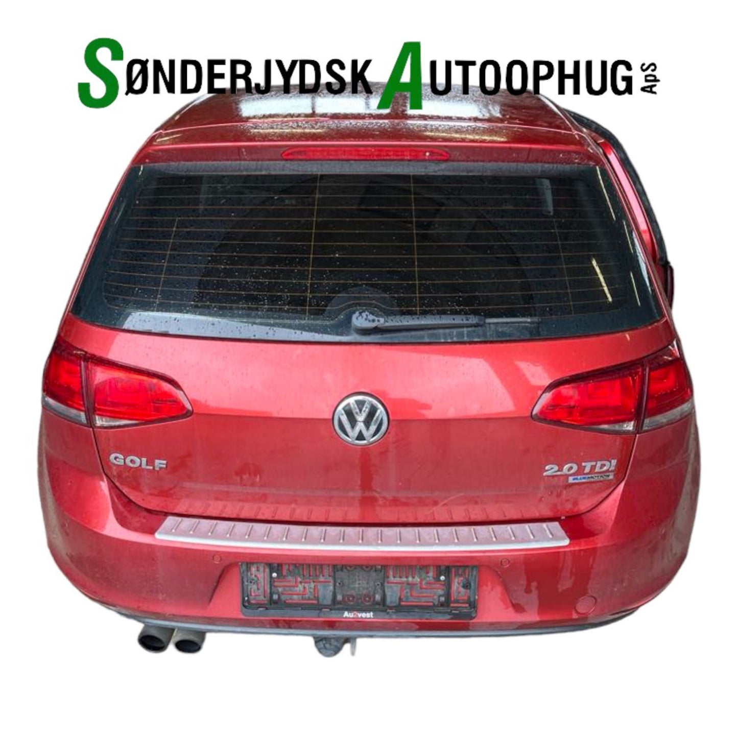 VW Golf 7 AU Pluk-Selv-Bil Med OEM Nr. Ophugger Fra VW Ophugger