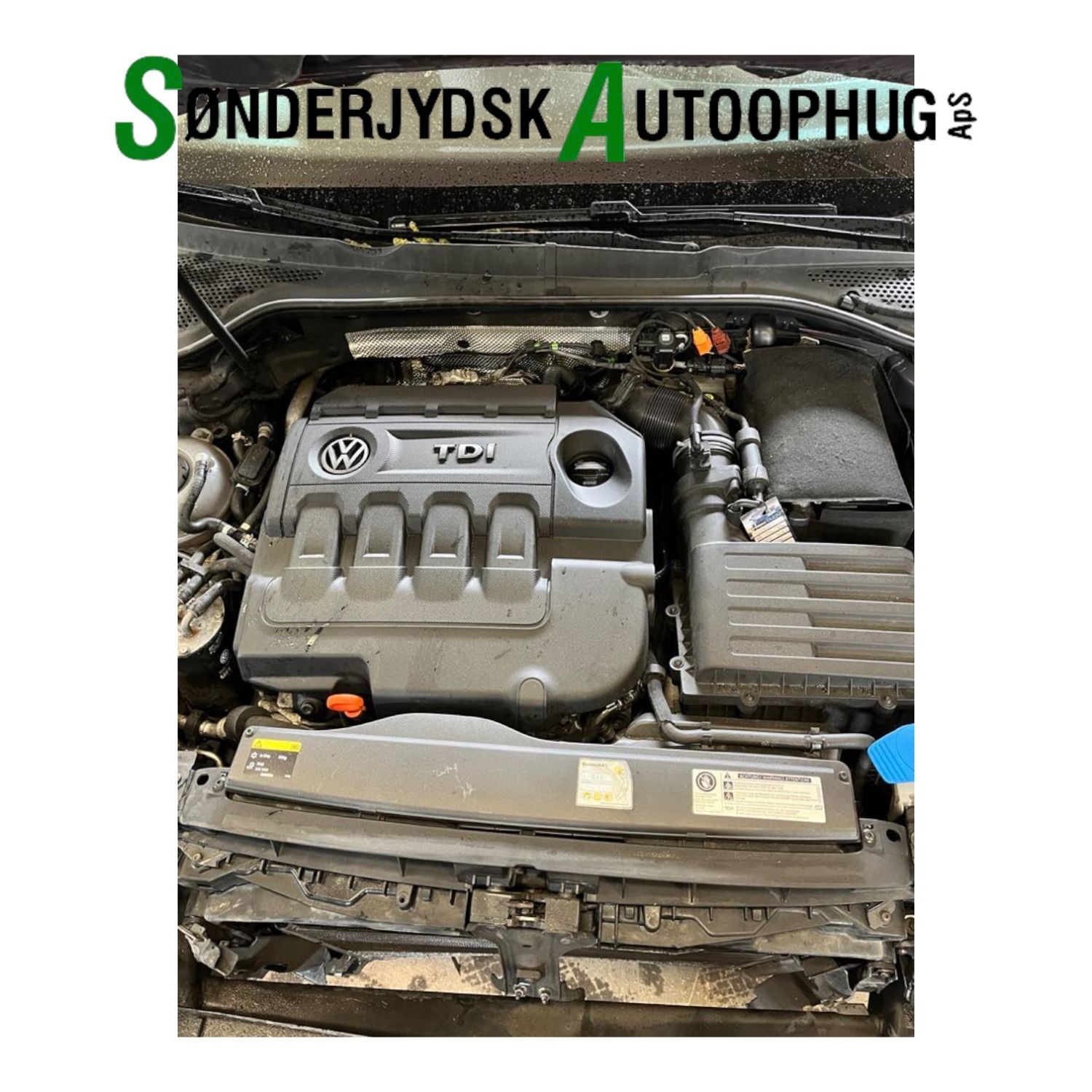 VW Golf 7 Au Pluk-Selv-Bil Med OEM Nr. Ophugger Fra VW Ophugger