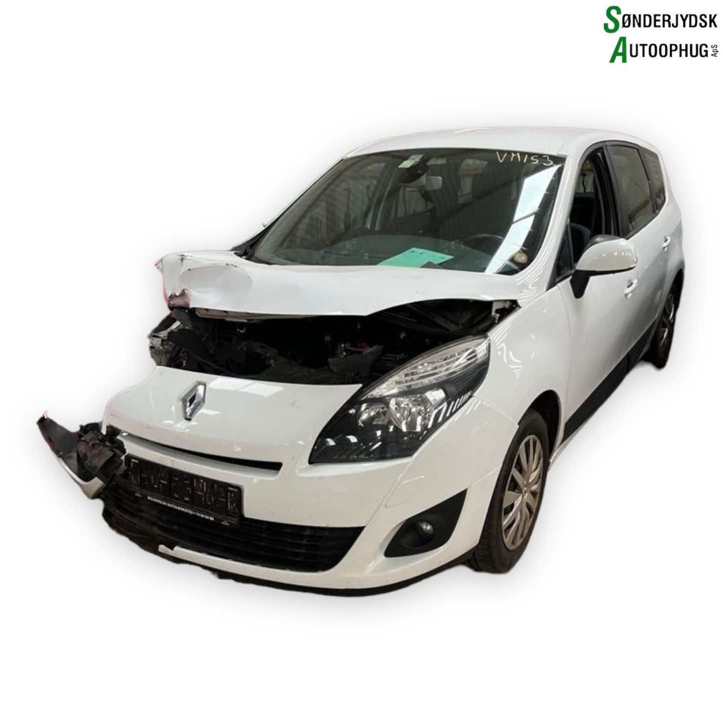 Renault Grand Scenic 3 Pluk-Selv-Bil Med OEM Nr. Ophugger Fra Renault Ophugger