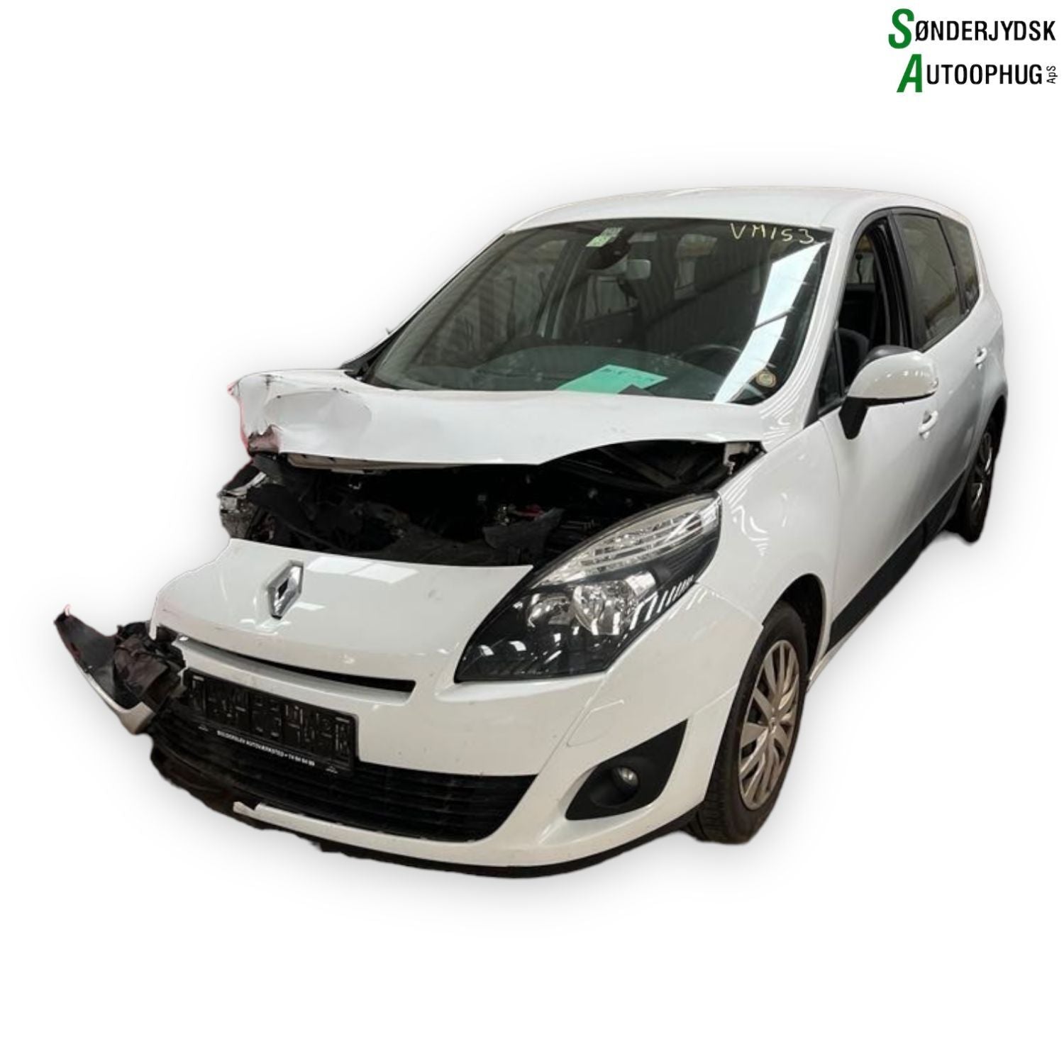 Renault Grand Scenic 3 Pluk-Selv-Bil Med OEM Nr. Ophugger Fra Renault Ophugger