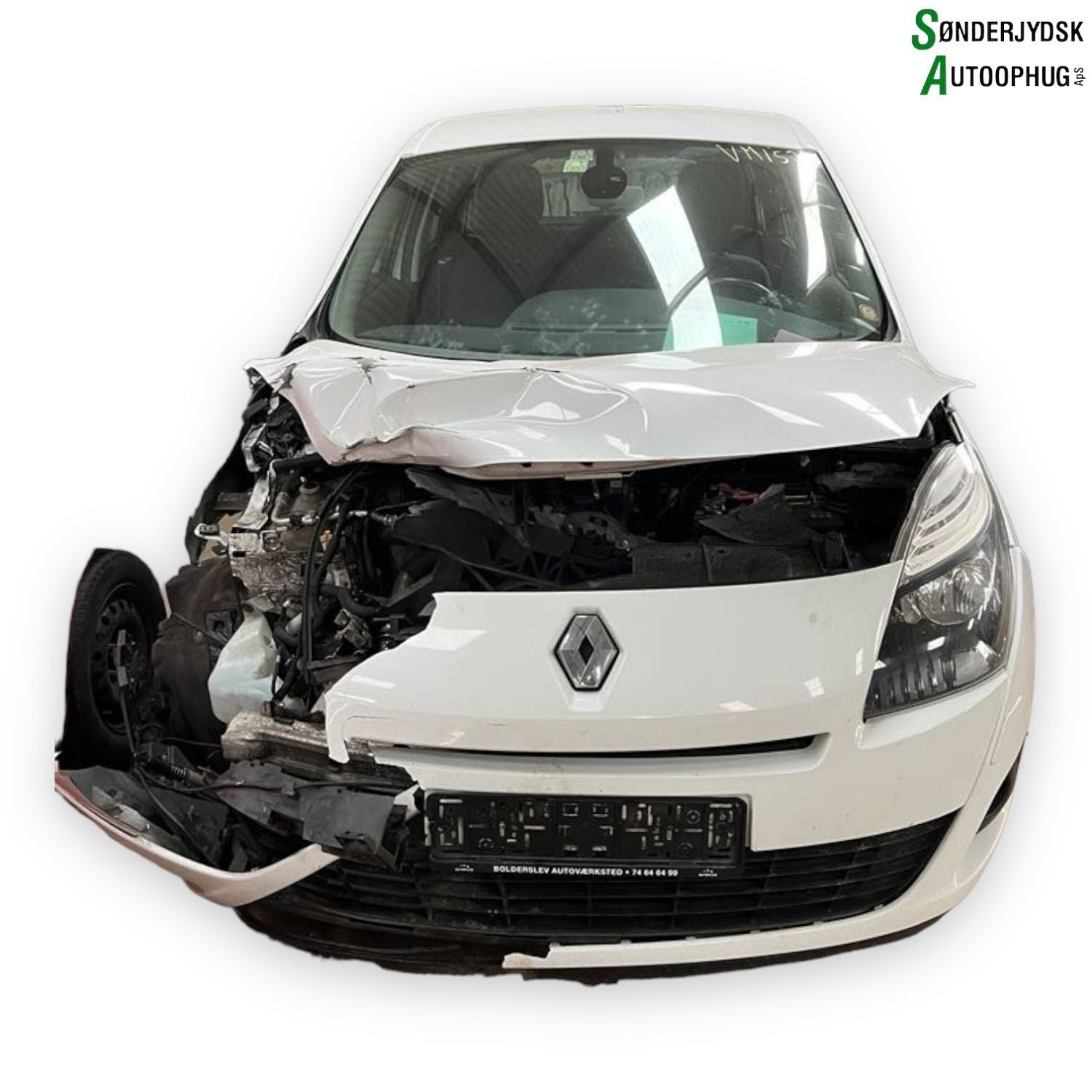 Renault Grand Scenic 3 Pluk-Selv-Bil Med OEM Nr. Ophugger Fra Renault Ophugger