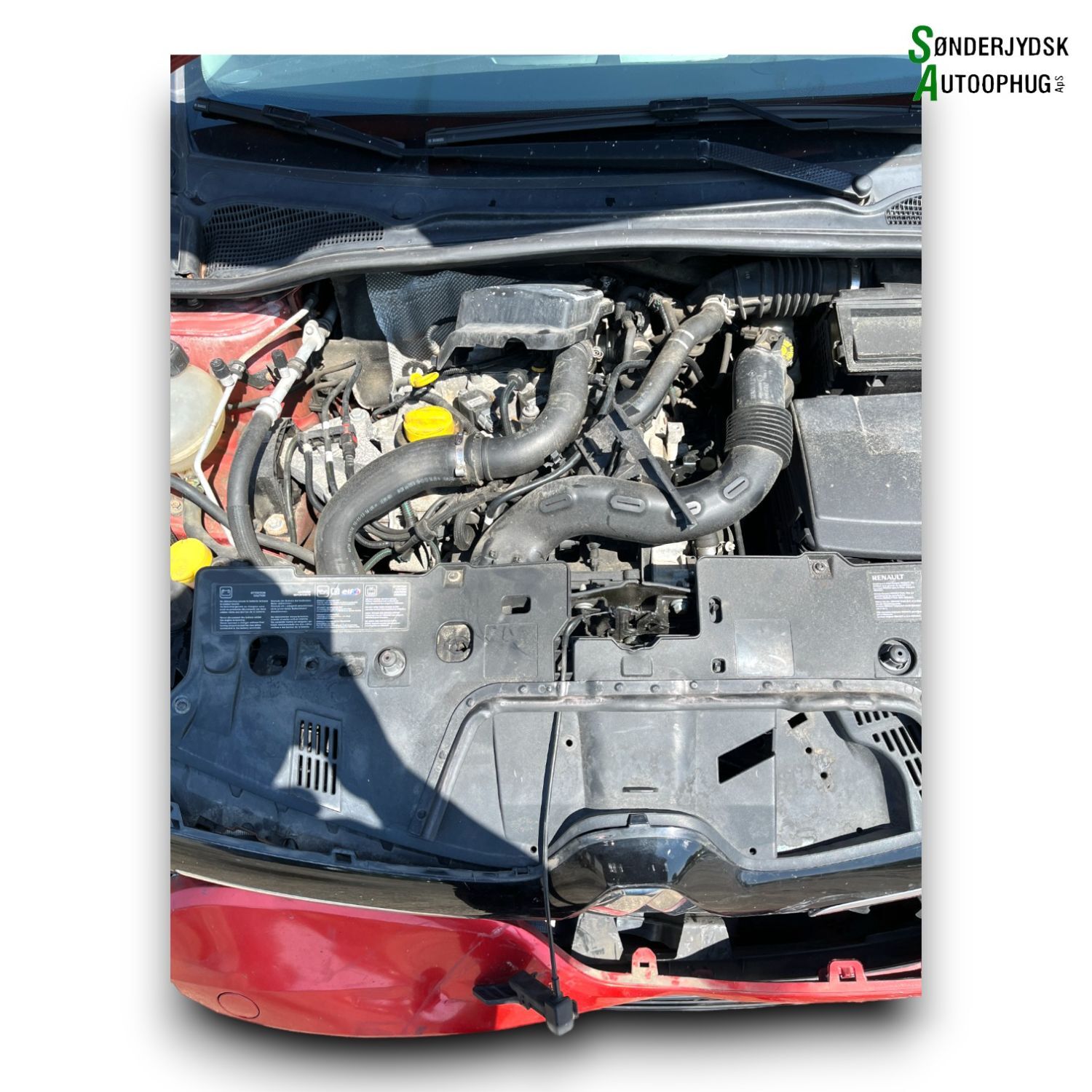 Renault Clio 4 Pluk-Selv-Bil Med OEM Nr. Ophugger Fra Renault Ophugger