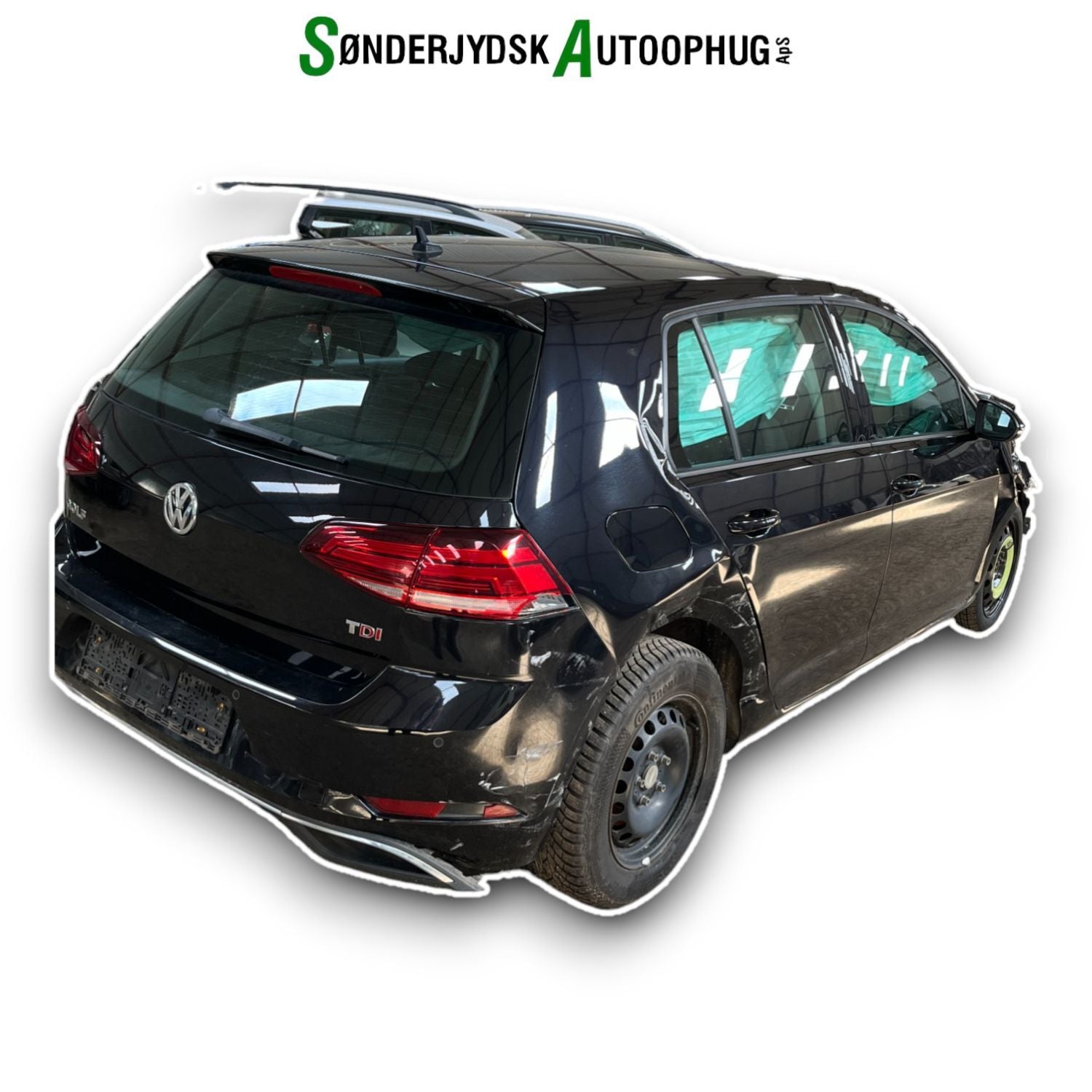 VW Golf 7 Au Pluk-Selv-Bil Med OEM Nr. Ophugger Fra VW Ophugger