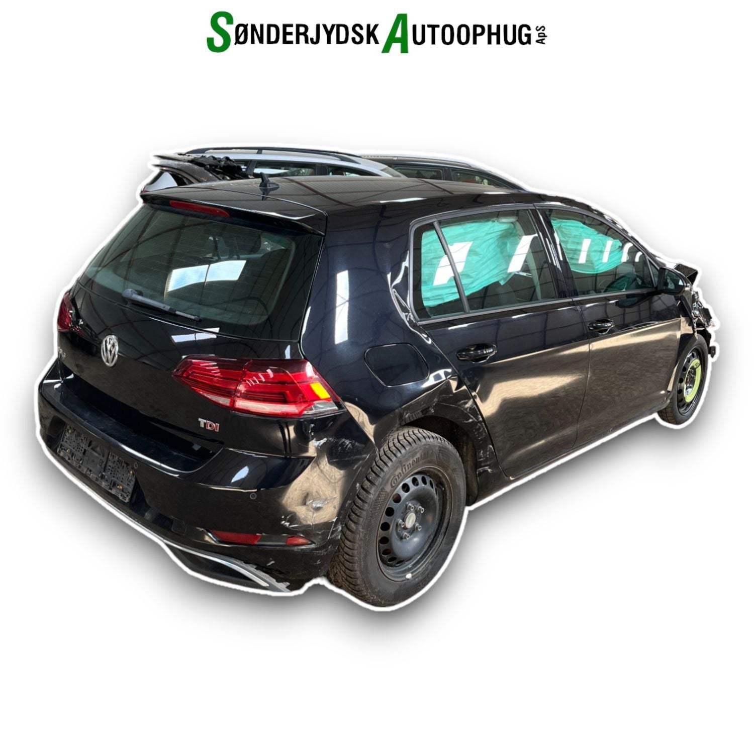 VW Golf 7 AU Pluk-Selv-Bil Med OEM Nr. Ophugger Fra VW Ophugger