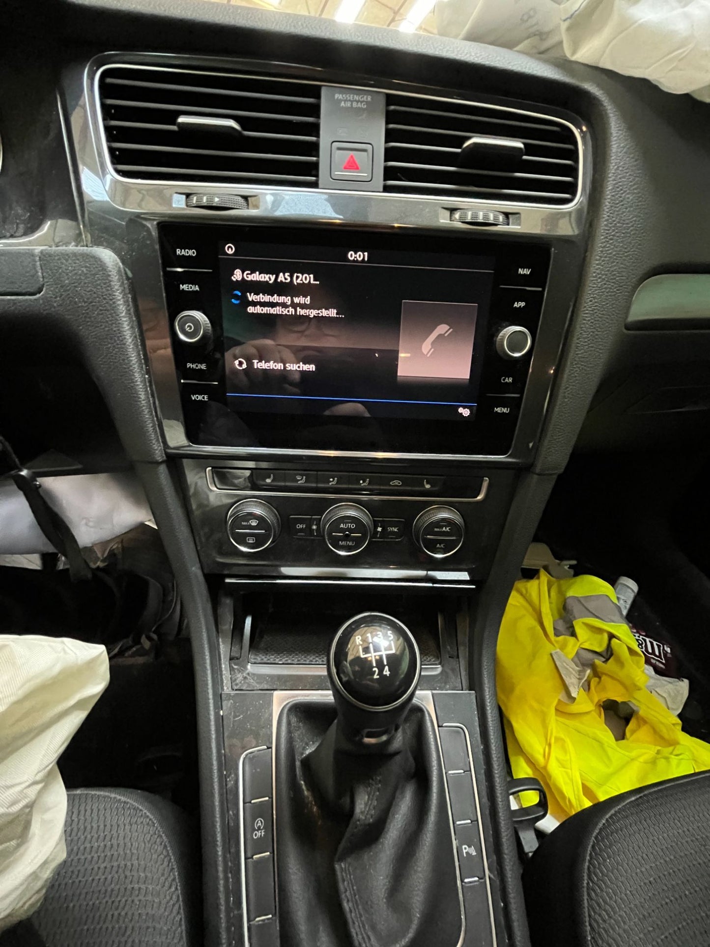 VW Golf 7 AU Pluk-Selv-Bil Med OEM Nr. Ophugger Fra VW Ophugger