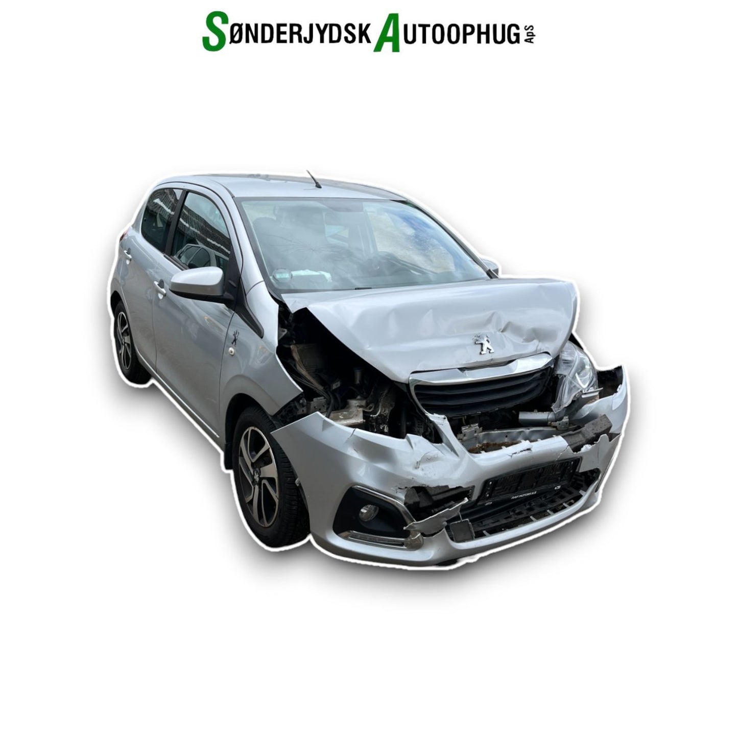 Peugeot 108 Pluk-Selv-Bil Med OEM Nr. Ophugger Fra Peugeot Ophugger