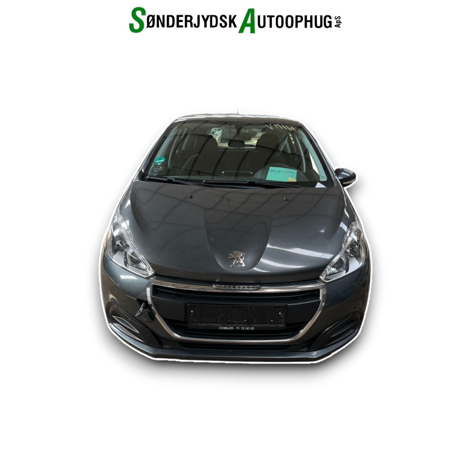 Peugeot 208 Pluk-Selv-Bil Med OEM Nr. Ophugger Fra Peugeot Ophugger