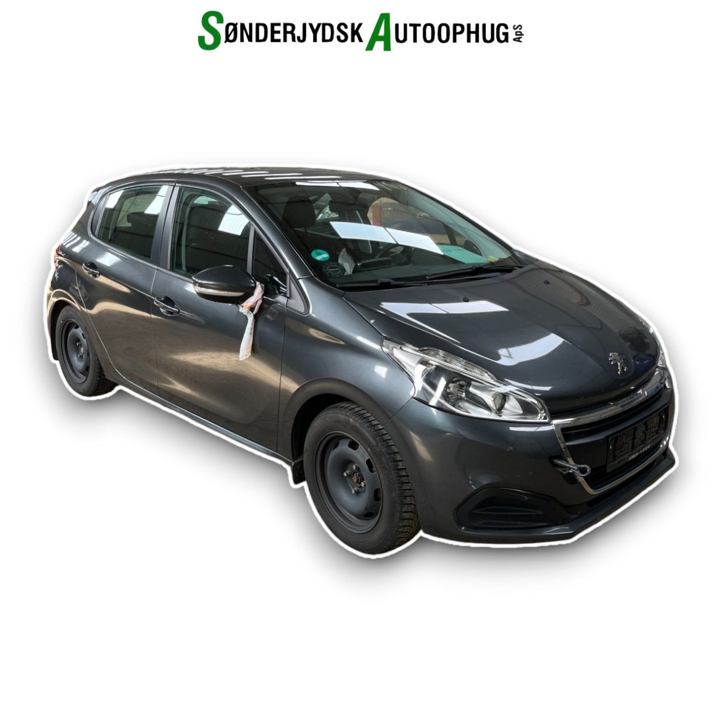 Peugeot 208 Pluk-Selv-Bil Med OEM Nr. Ophugger Fra Peugeot Ophugger